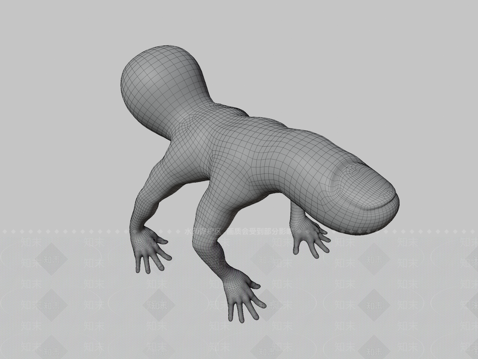 虚拟人物蜘蛛3D模型下载【ID:1196819607】