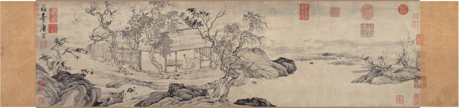 中式水墨画贴图下载【ID:1196820351】