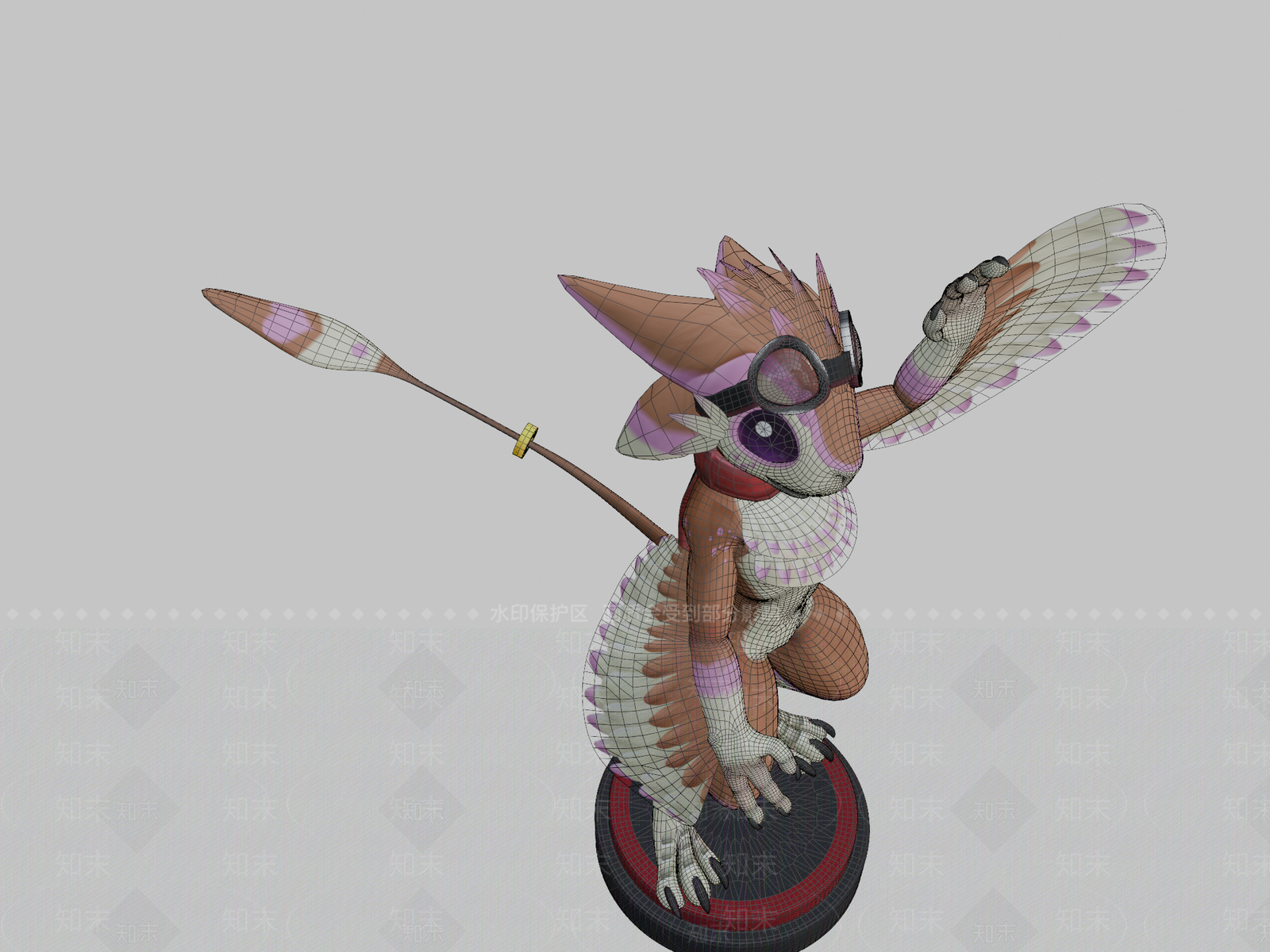 虚拟人物3D模型下载【ID:1196820536】