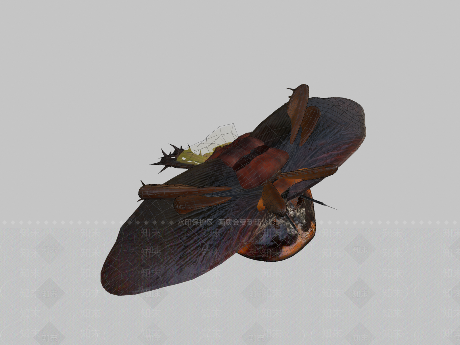 其他动物3D模型下载【ID:1196822328】