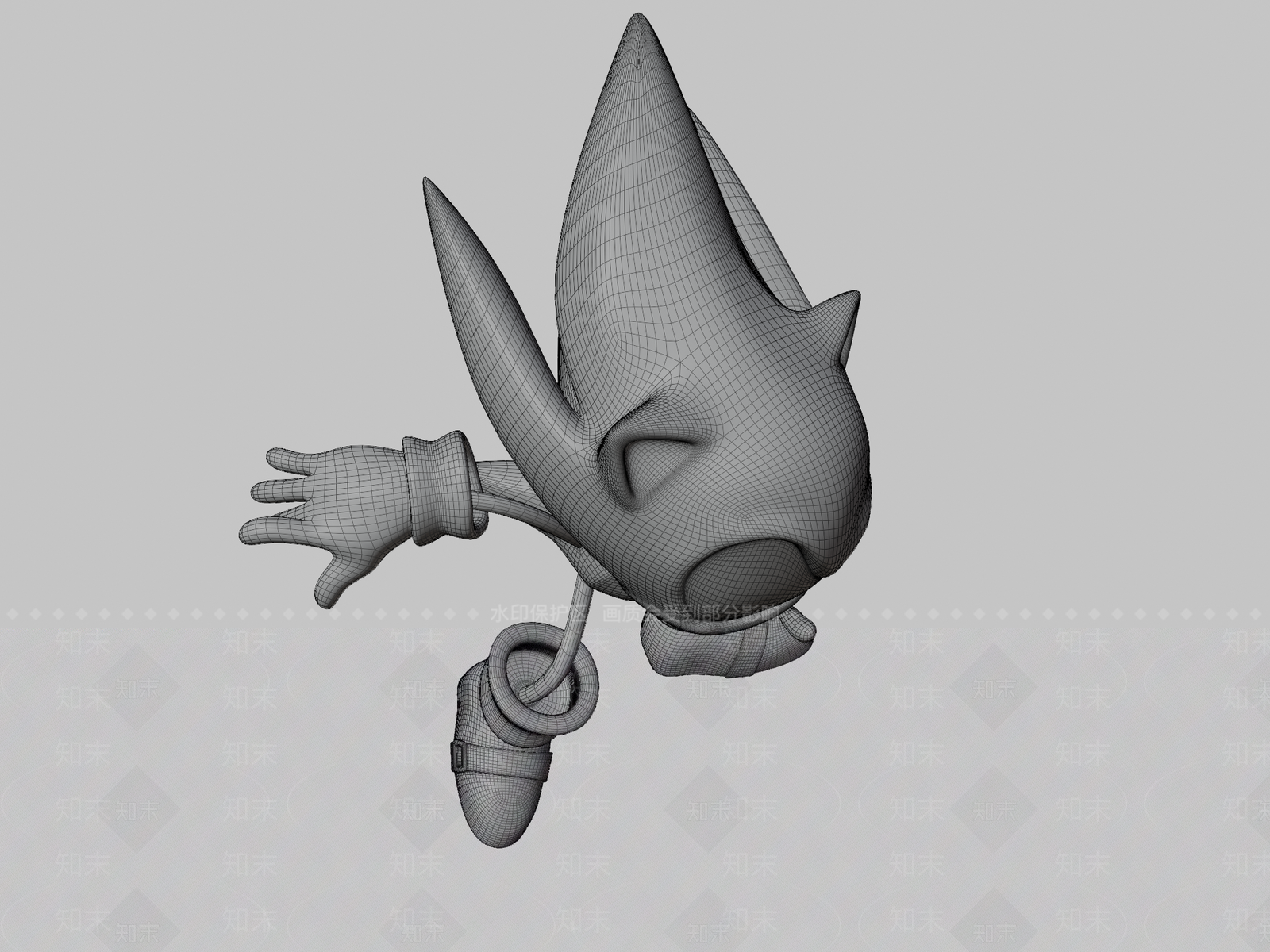 虚拟人物3D模型下载【ID:1196827586】