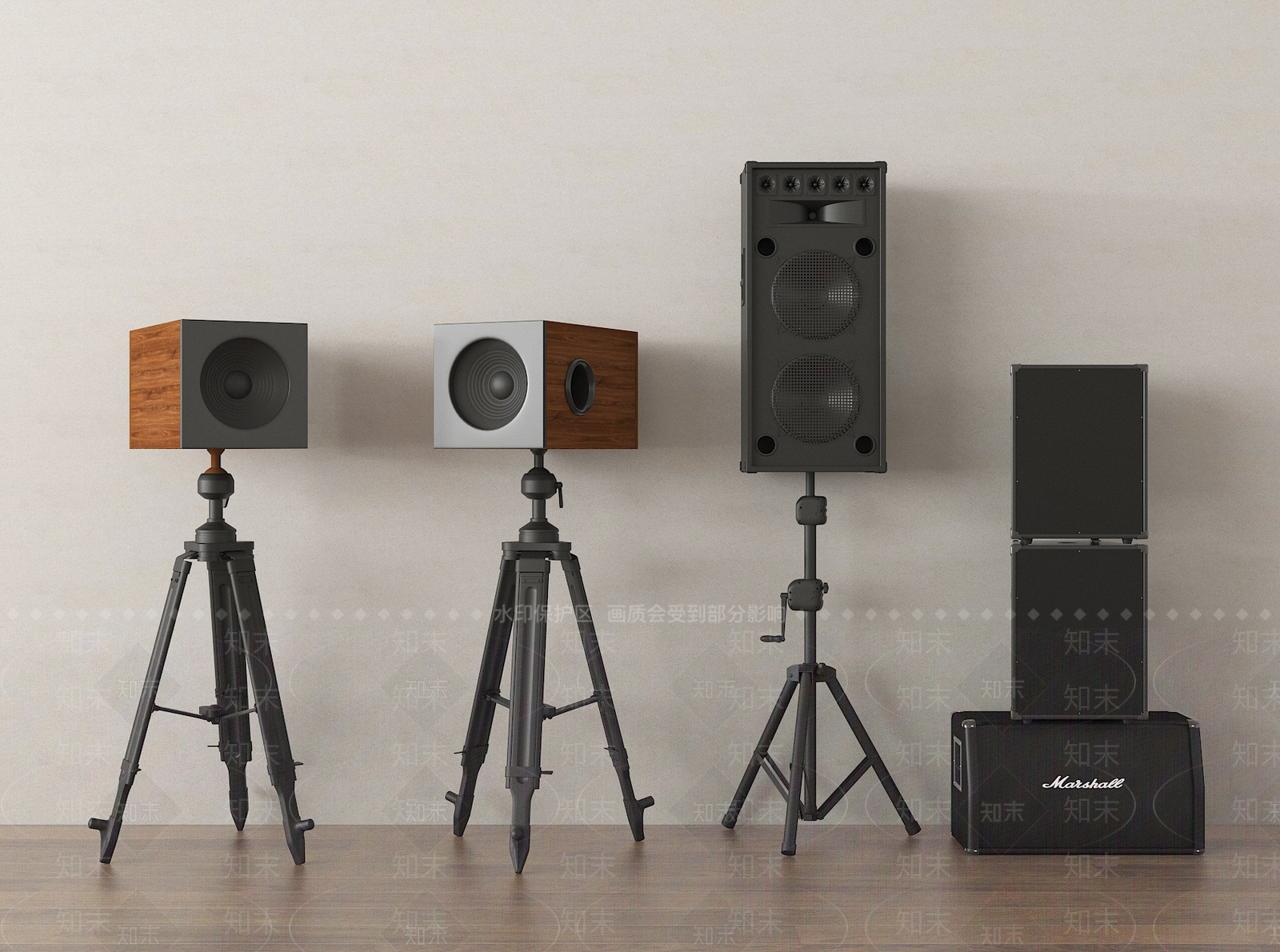 音响SU模型下载【ID:1196832299】