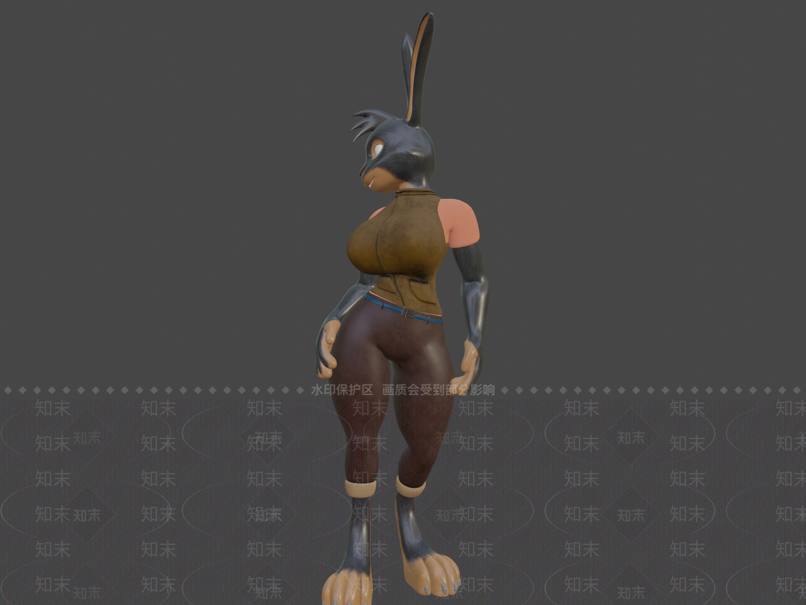 虚拟人物3D模型下载【ID:1196837770】