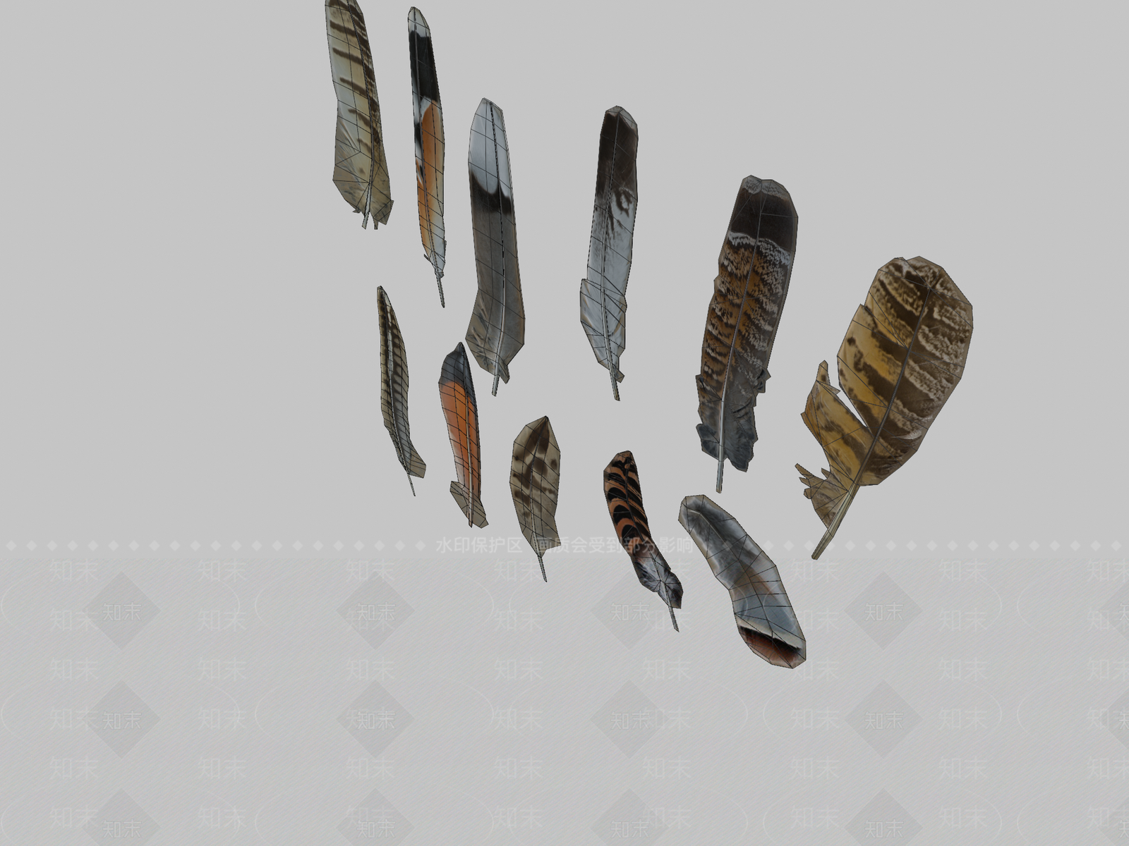 其他动物3D模型下载【ID:1196841501】