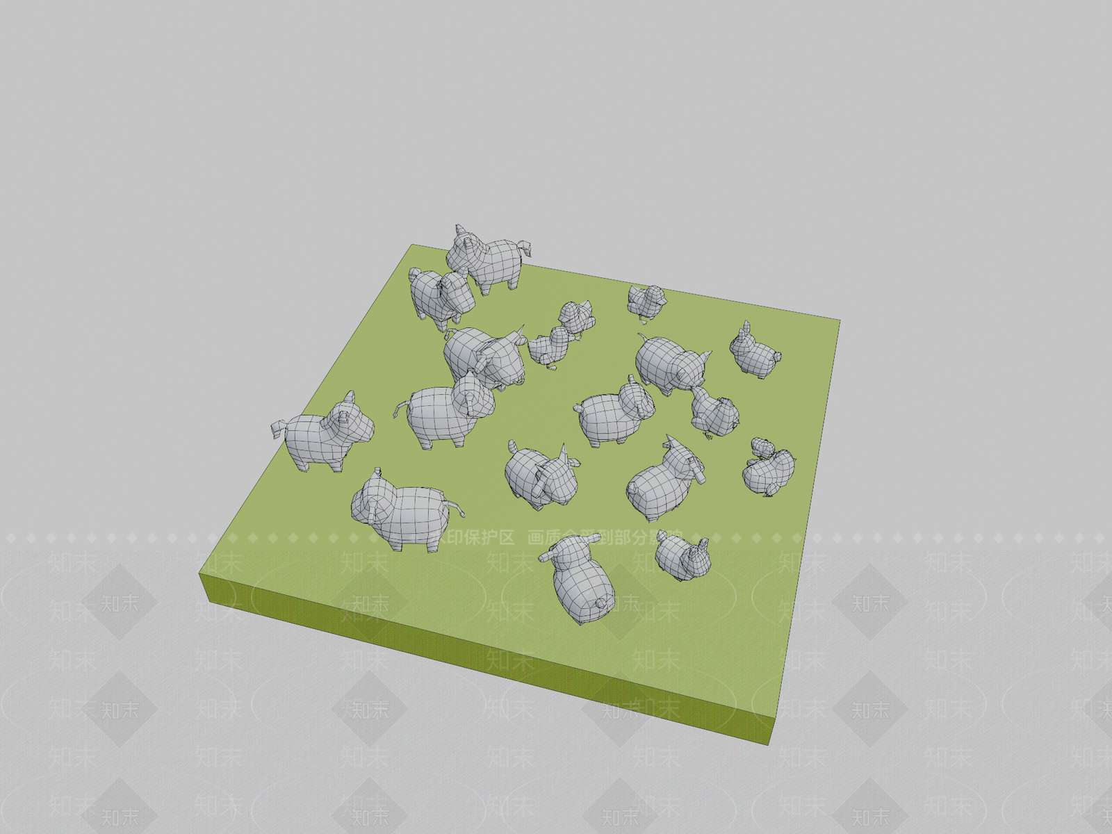 虚拟人物3D模型下载【ID:1196844963】