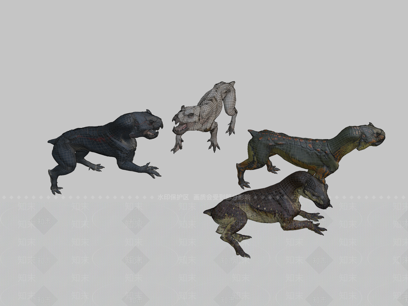 虚拟人物3D模型下载【ID:1196846017】