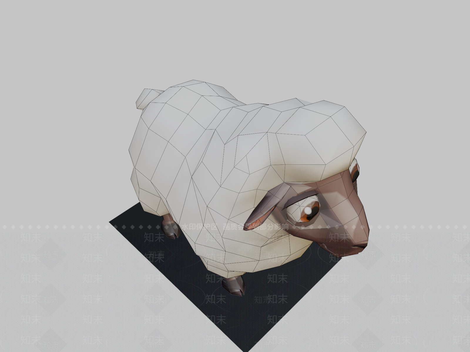 其他动物3D模型下载【ID:1196847842】