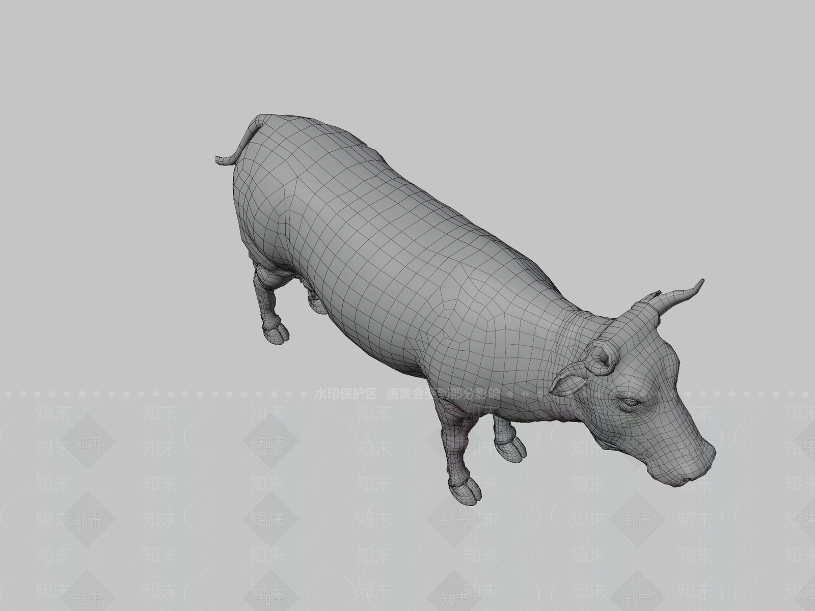 其他动物3D模型下载【ID:1196848027】