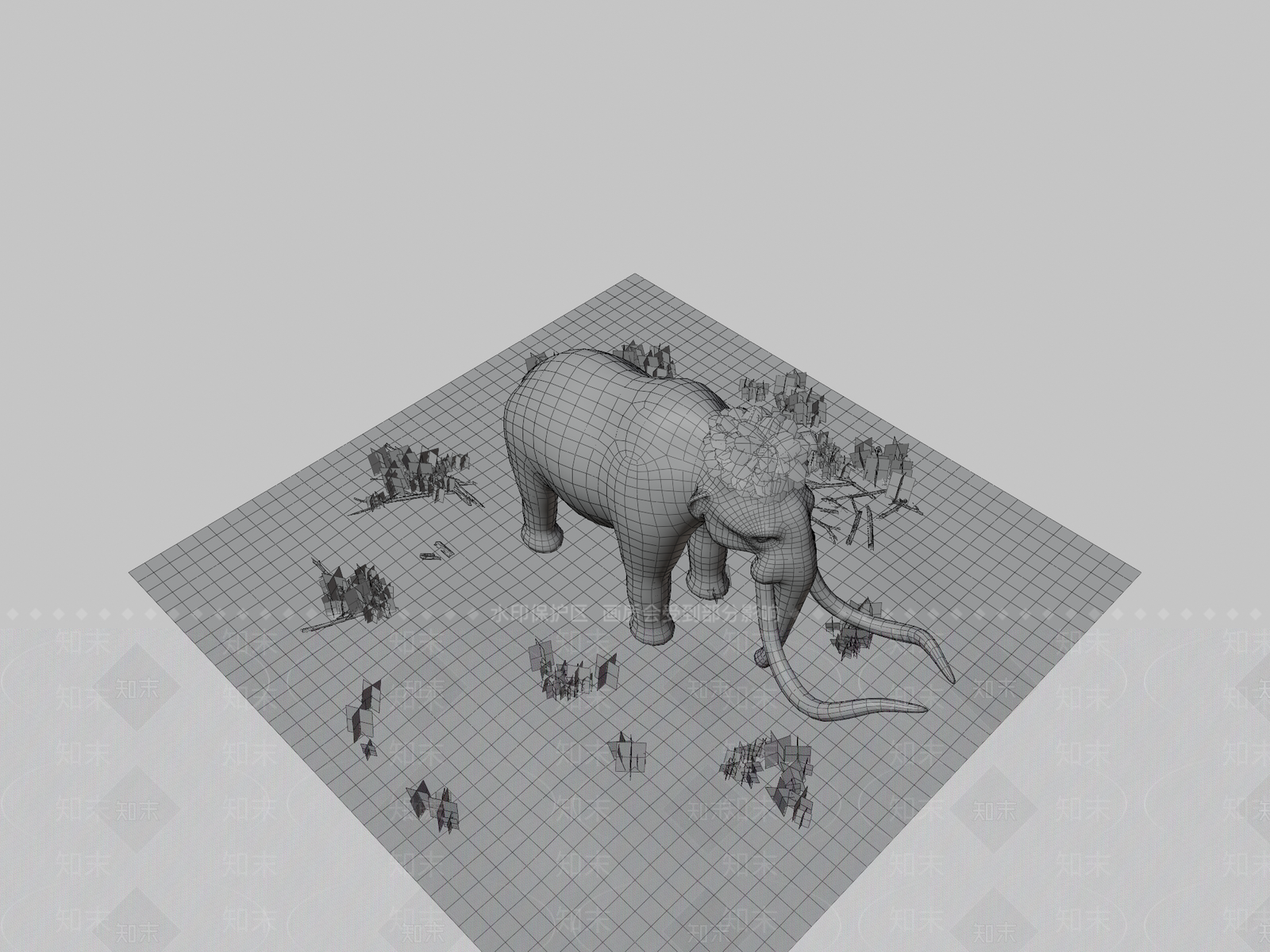 其他动物3D模型下载【ID:1196848623】