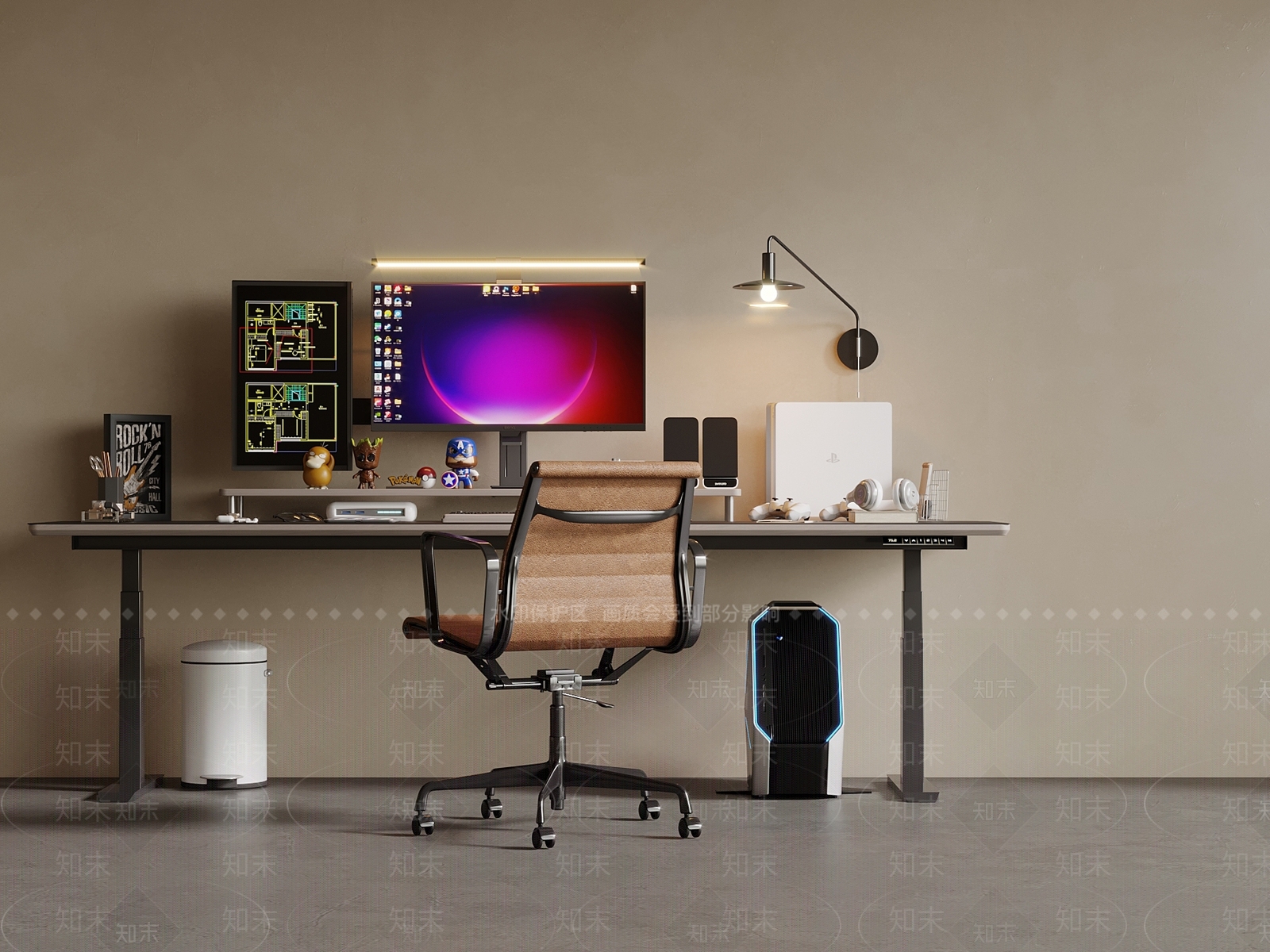 电脑SU模型下载【ID:1196850617】