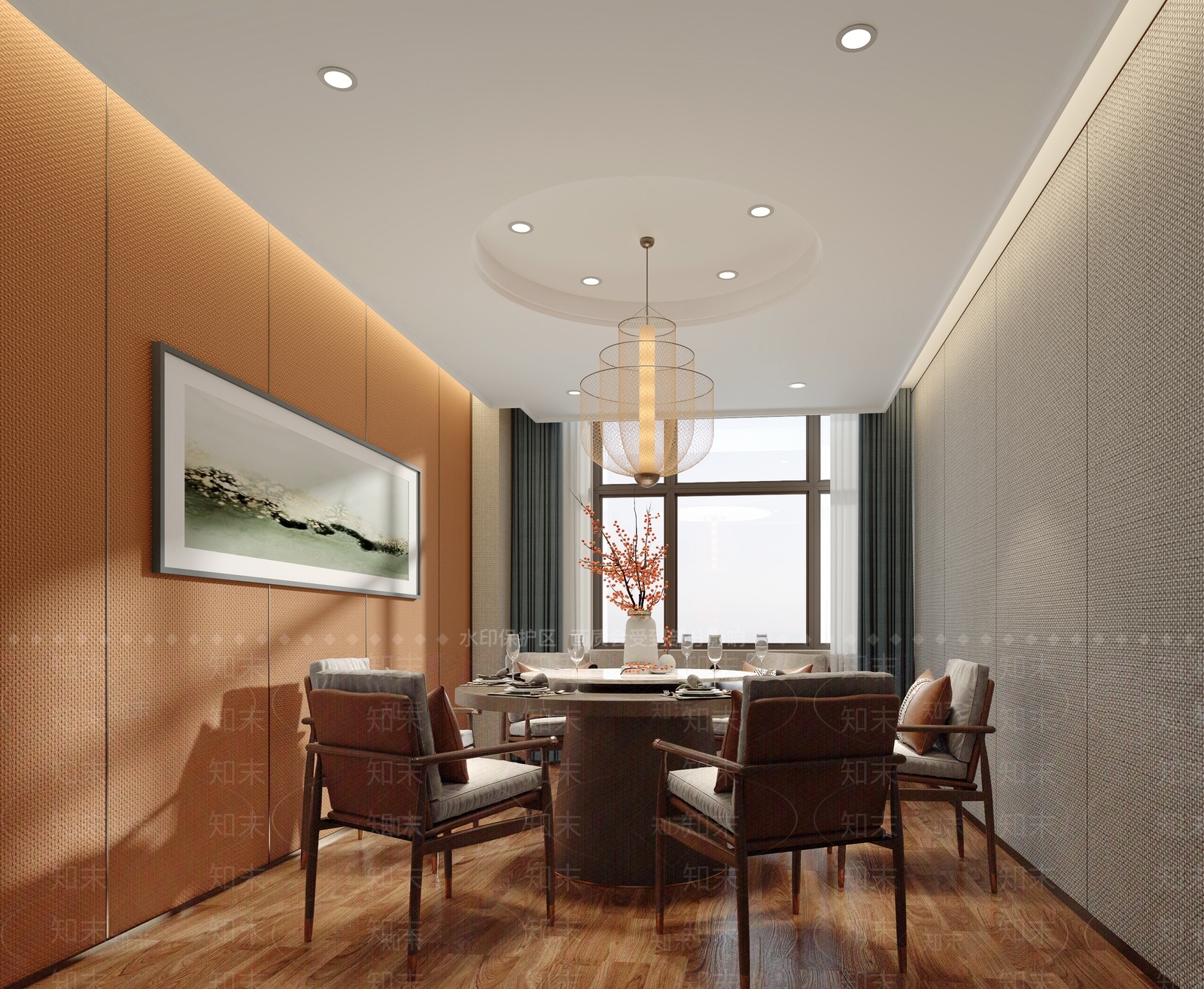 现代包厢3D模型下载【ID:1196851601】