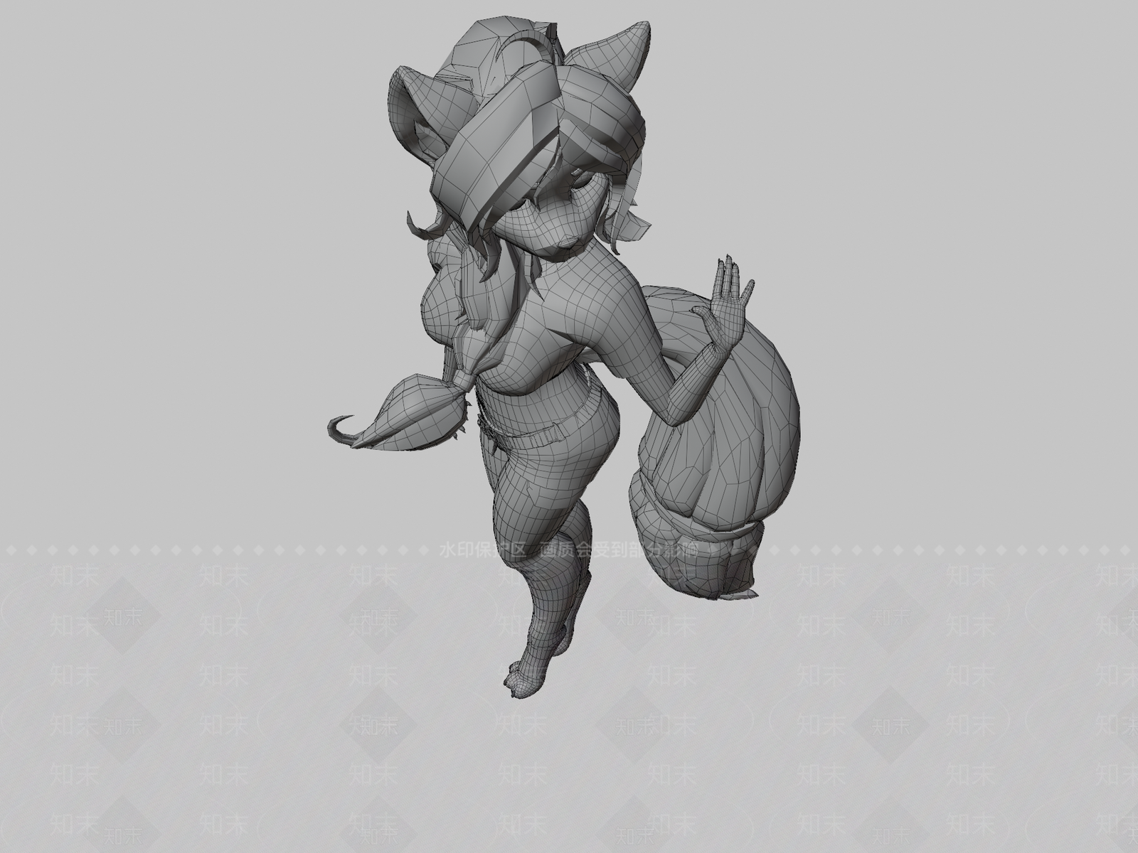 虚拟人物3D模型下载【ID:1196853931】