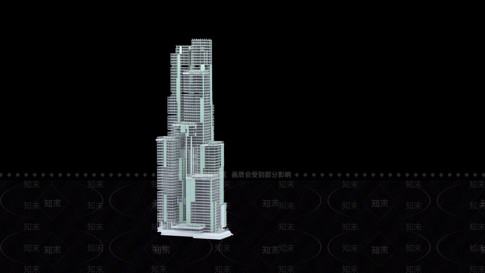 现代风格建筑SU模型下载【ID:1196856903】