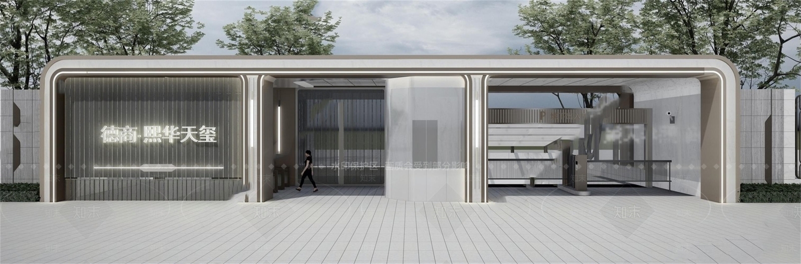 现代小公建SU模型下载【ID:1196863289】