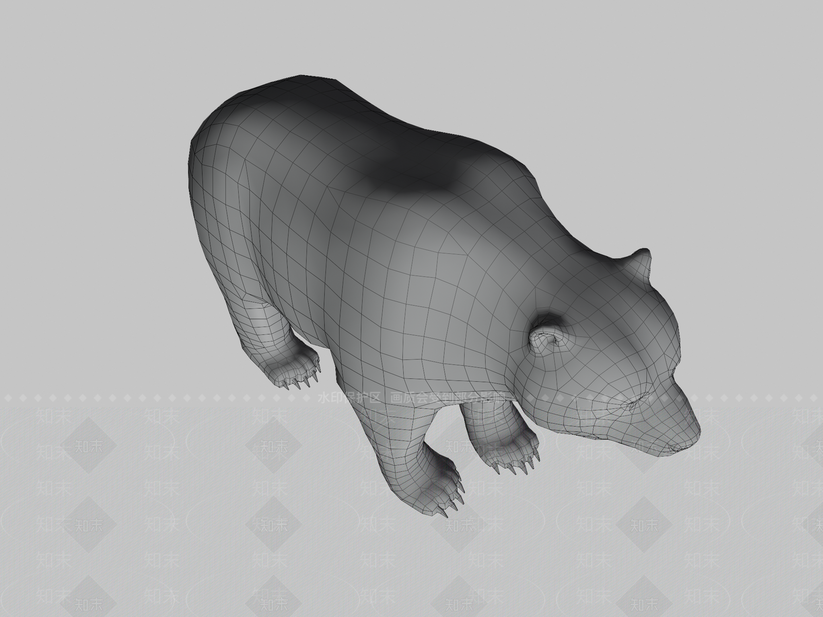 其他动物3D模型下载【ID:1196874030】