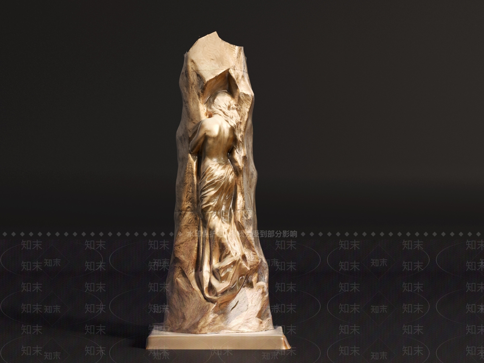 现代景观雕塑3D模型下载【ID:1196882129】