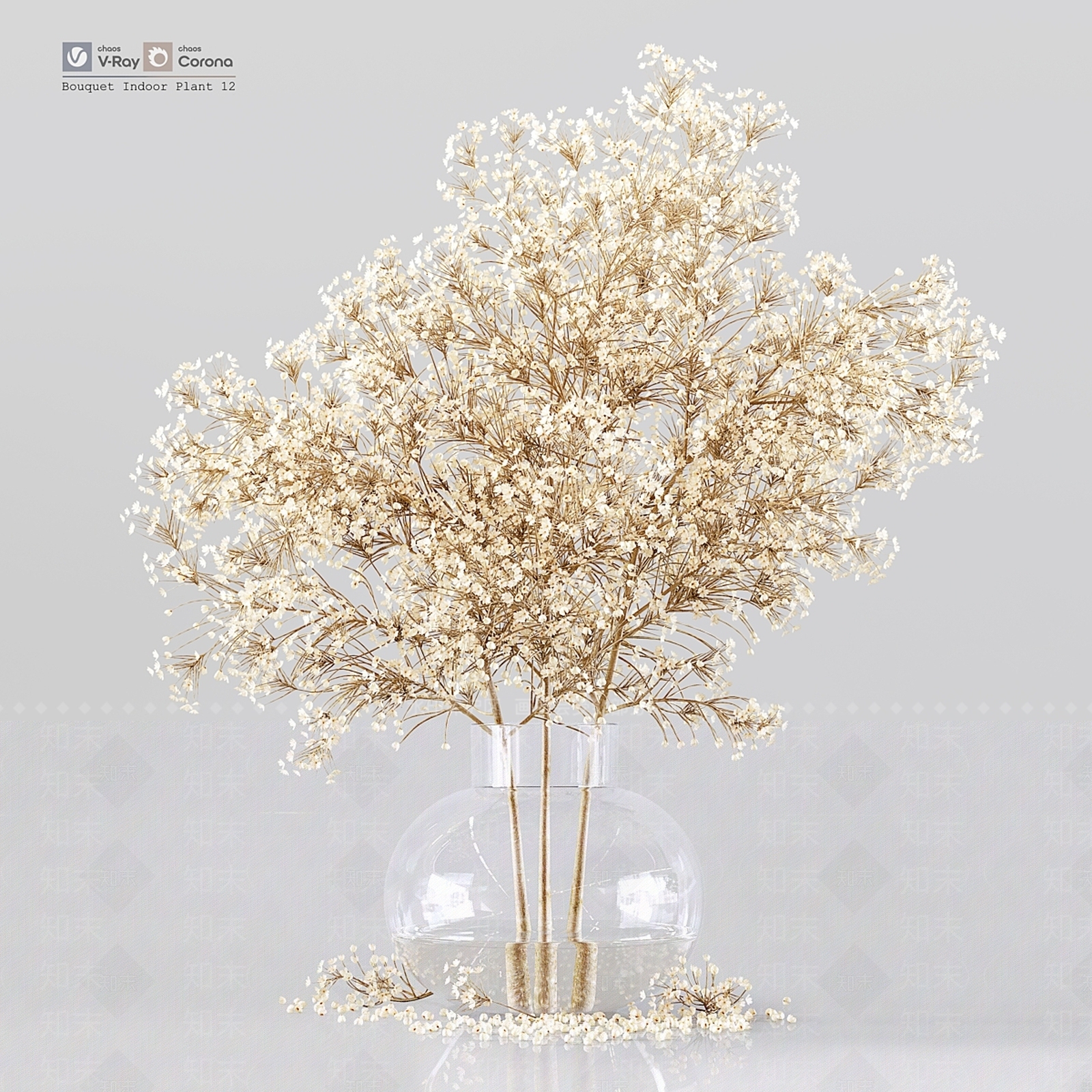 花艺3D模型下载【ID:1196882572】