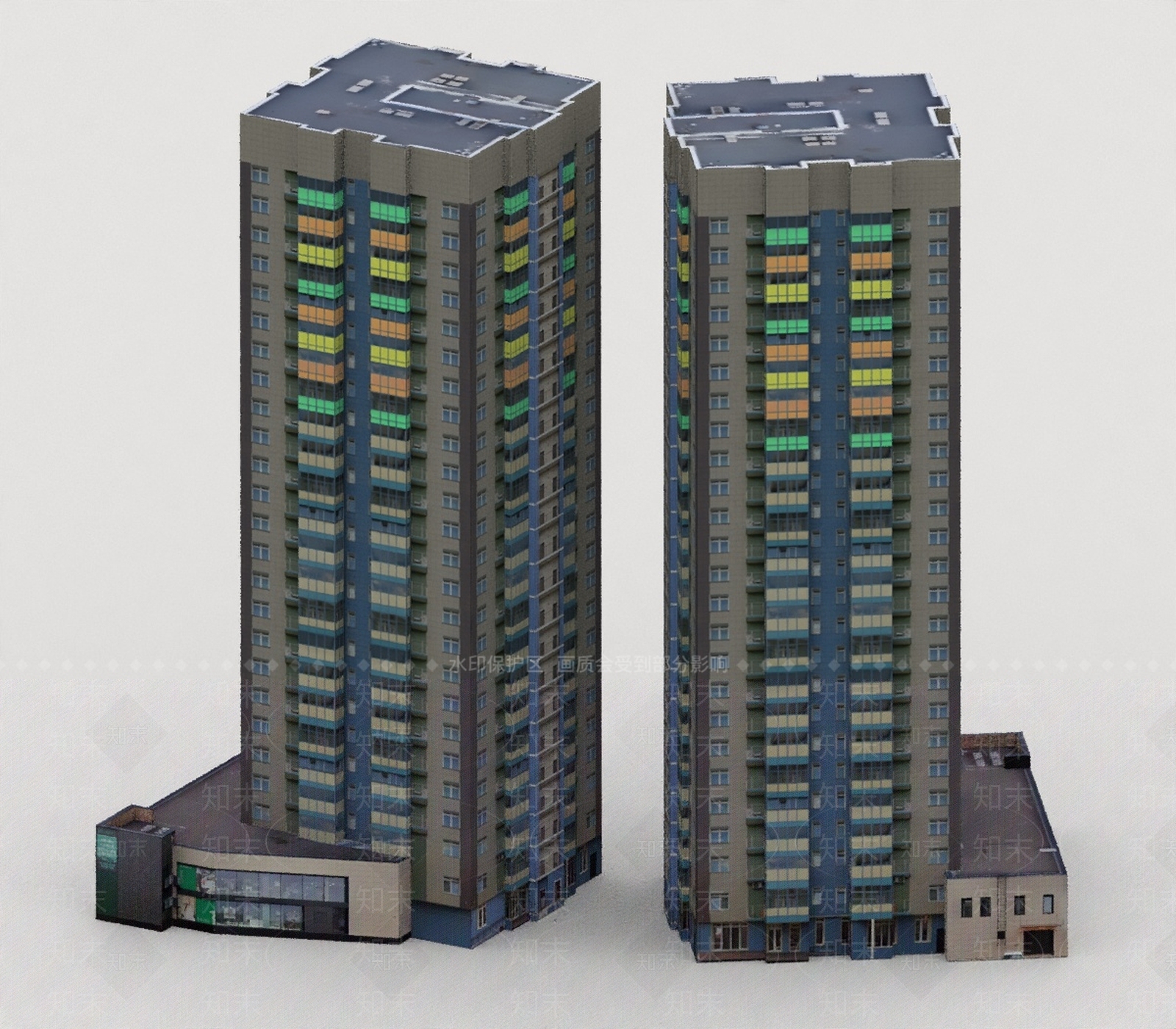 现代其他公共建筑3D模型下载【ID:1196885959】