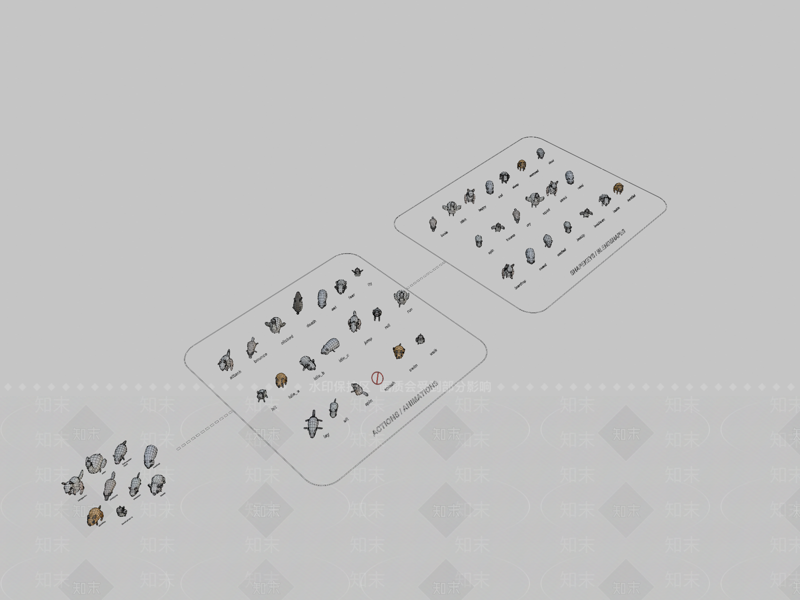 虚拟人物3D模型下载【ID:1196886065】