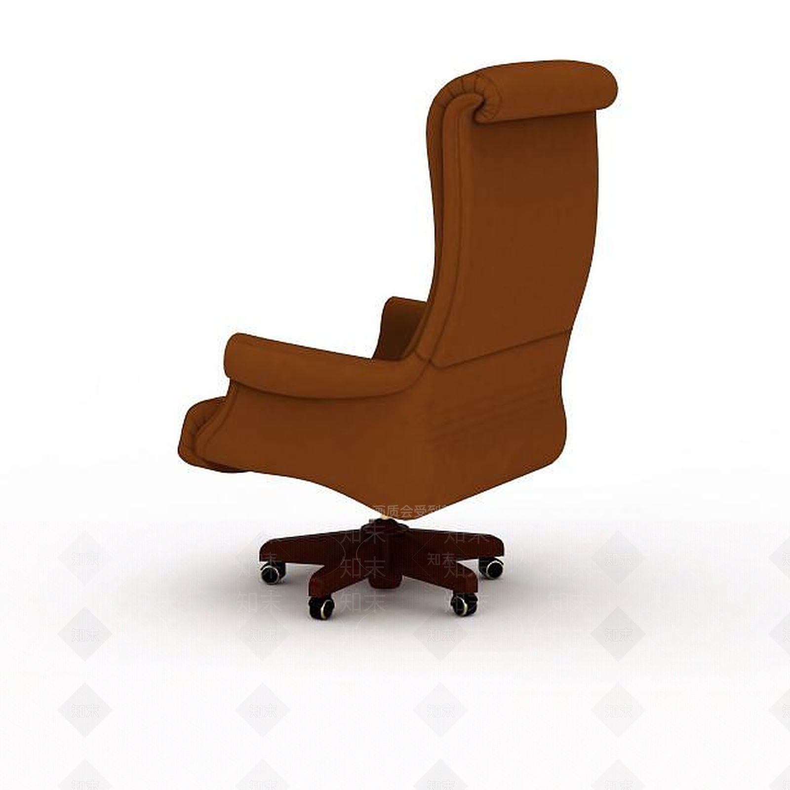 现代办公旋转椅3D模型下载【ID:1196886313】