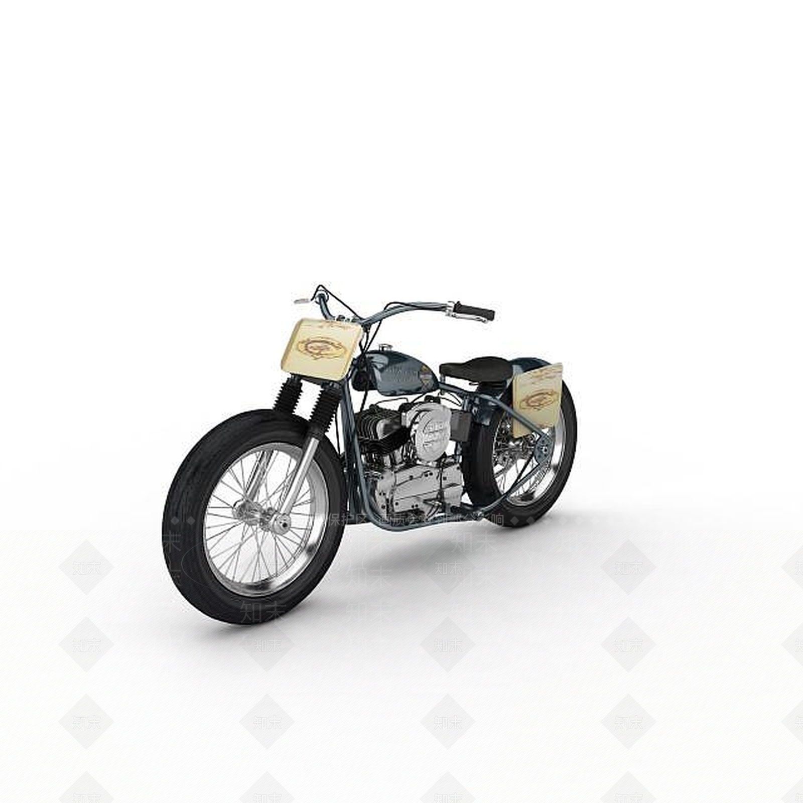 现代摩托车3D模型下载【ID:1196887487】
