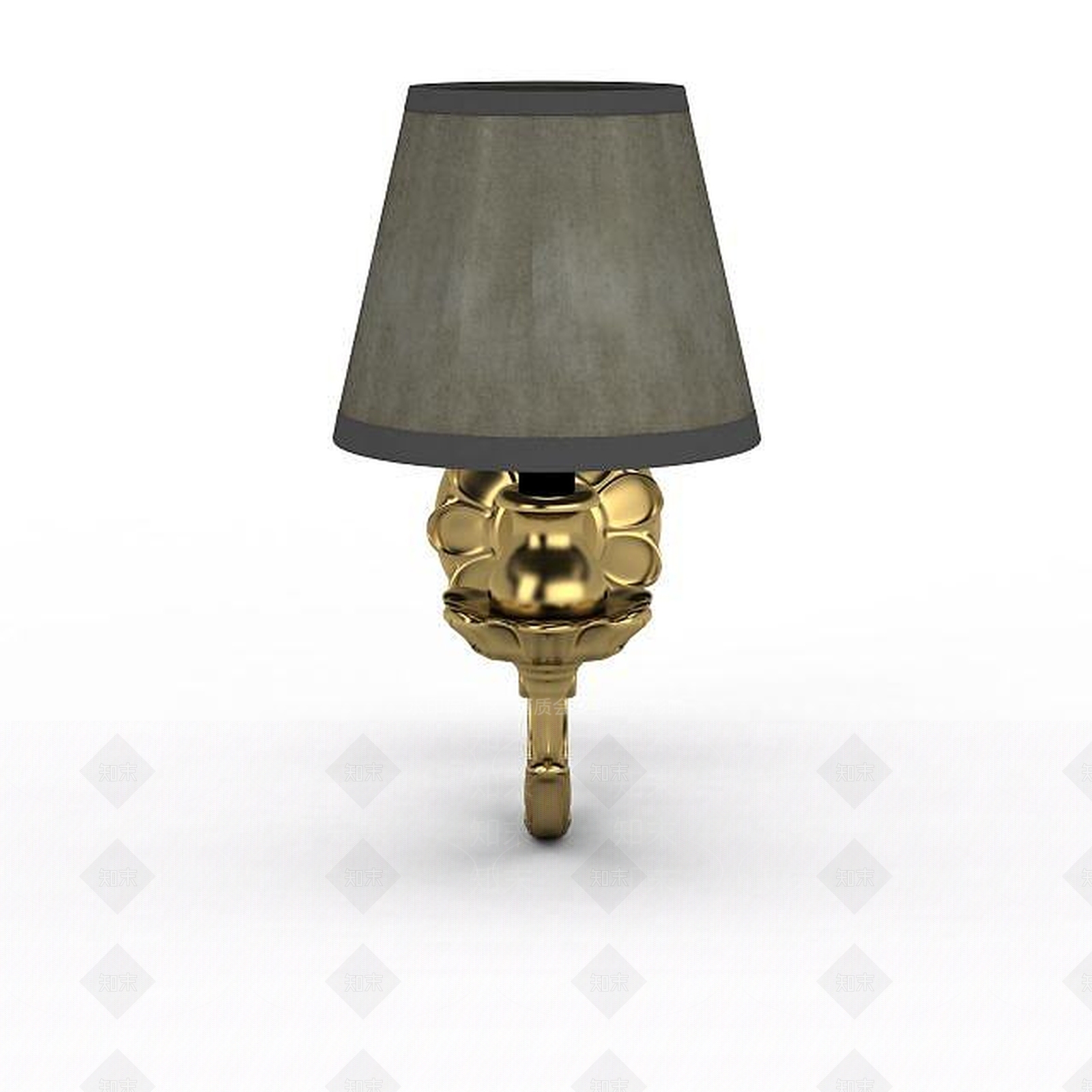 现代奢华壁灯3D模型下载【ID:1196888036】