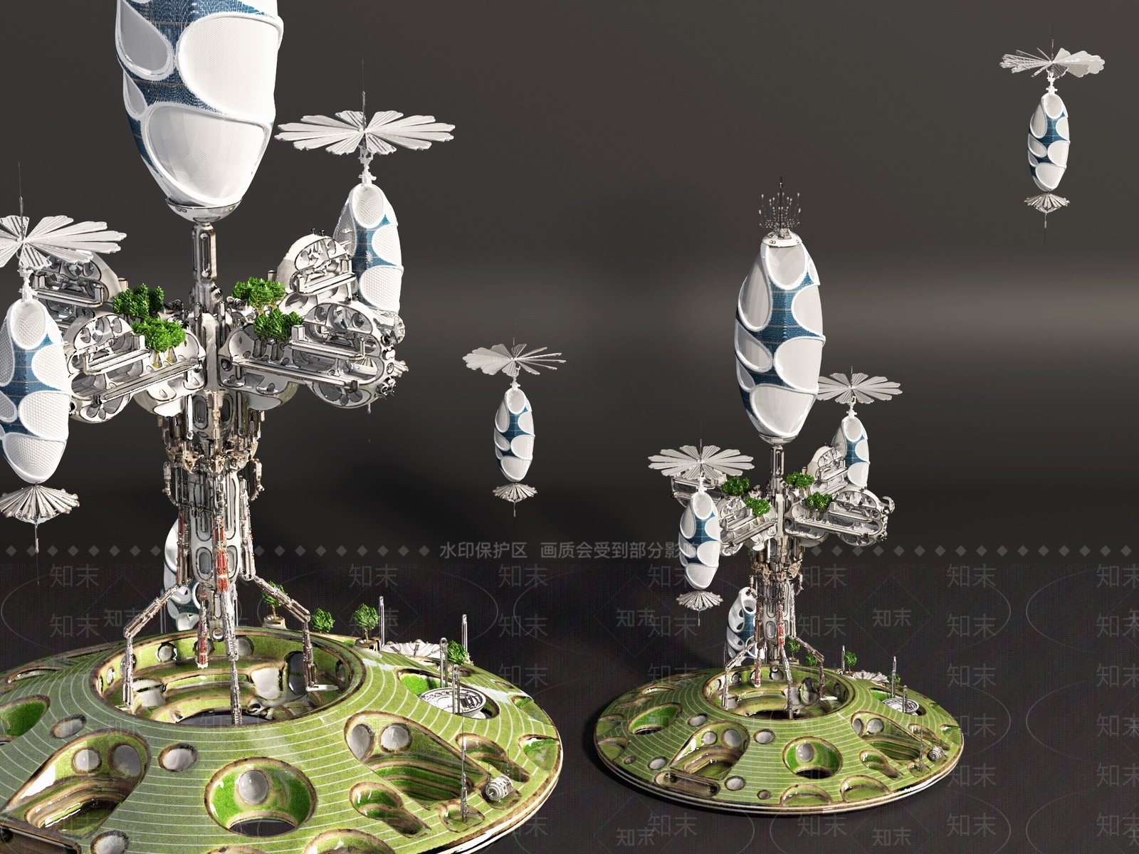 现代其他景观小品3D模型下载【ID:1196890299】