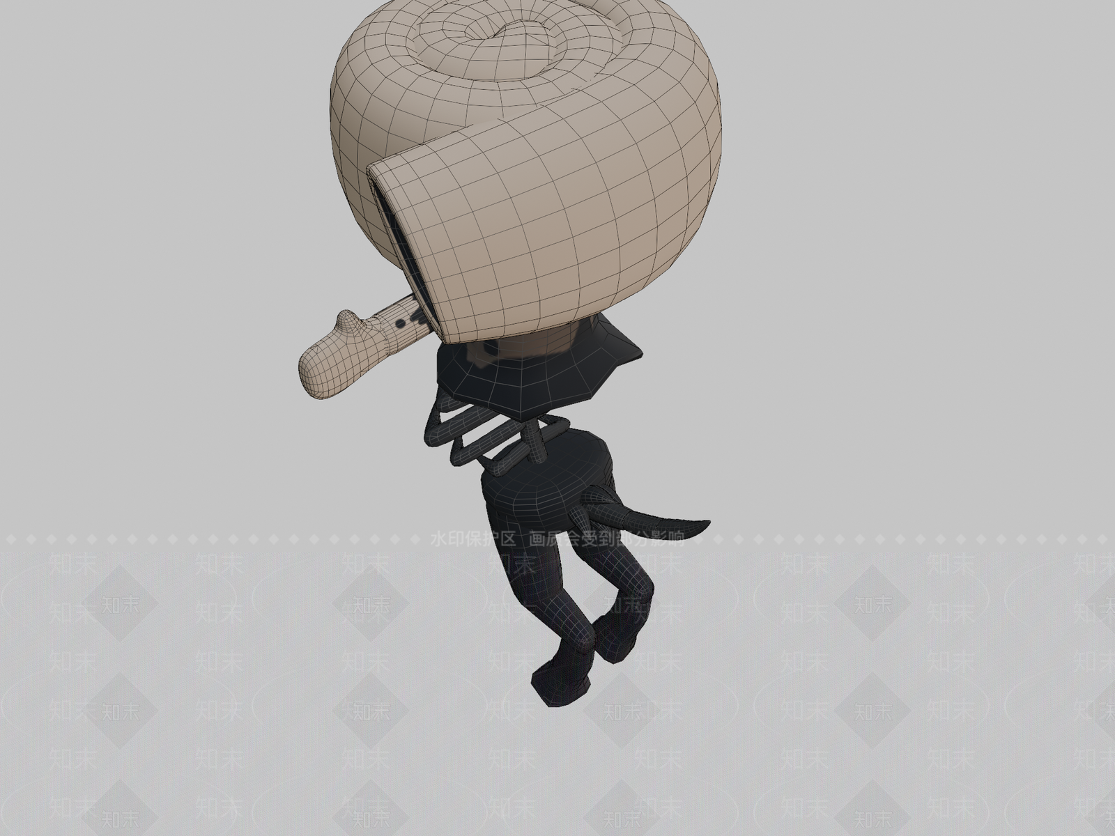 虚拟人物3D模型下载【ID:1196897098】