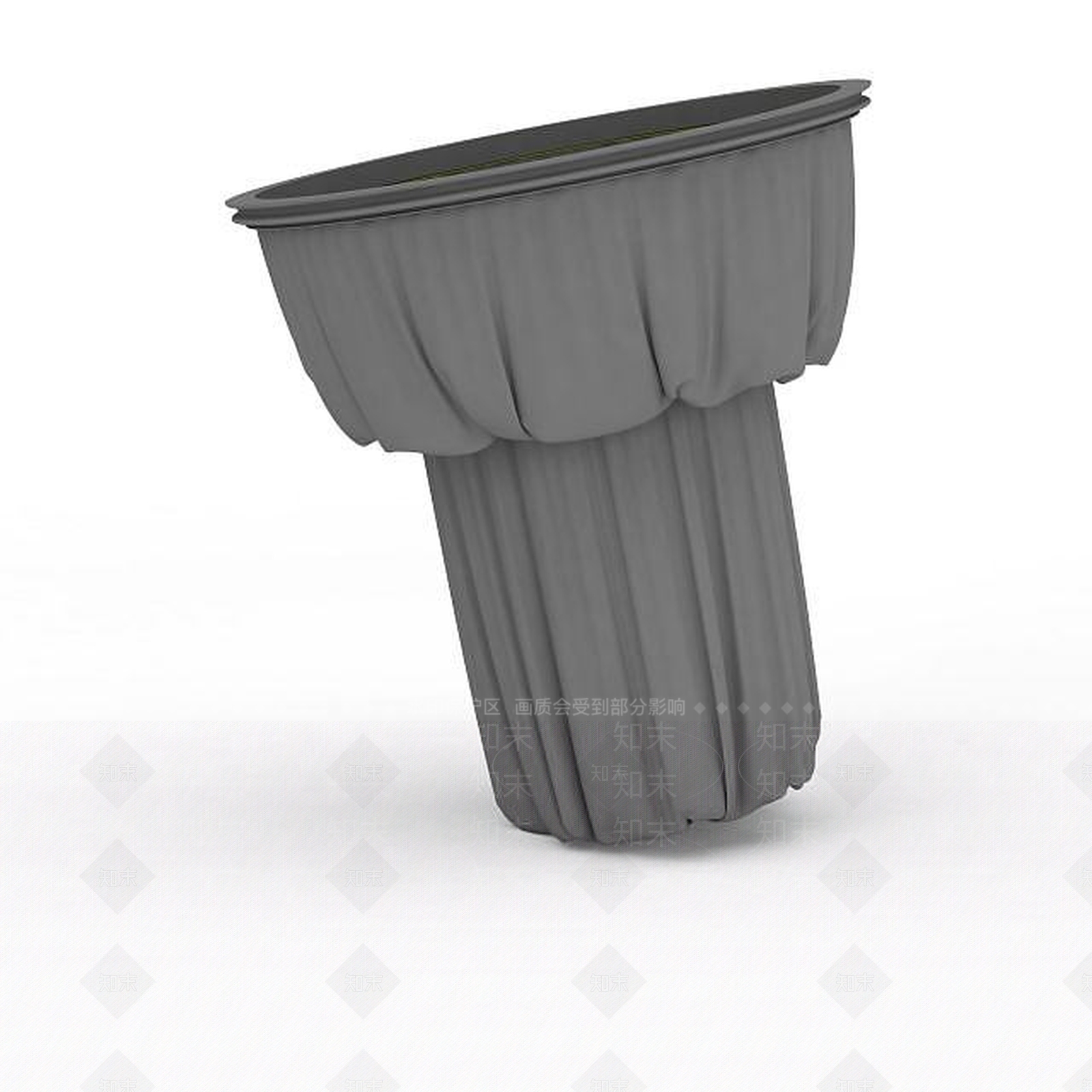 现代布帘试衣间3D模型下载【ID:1196899072】