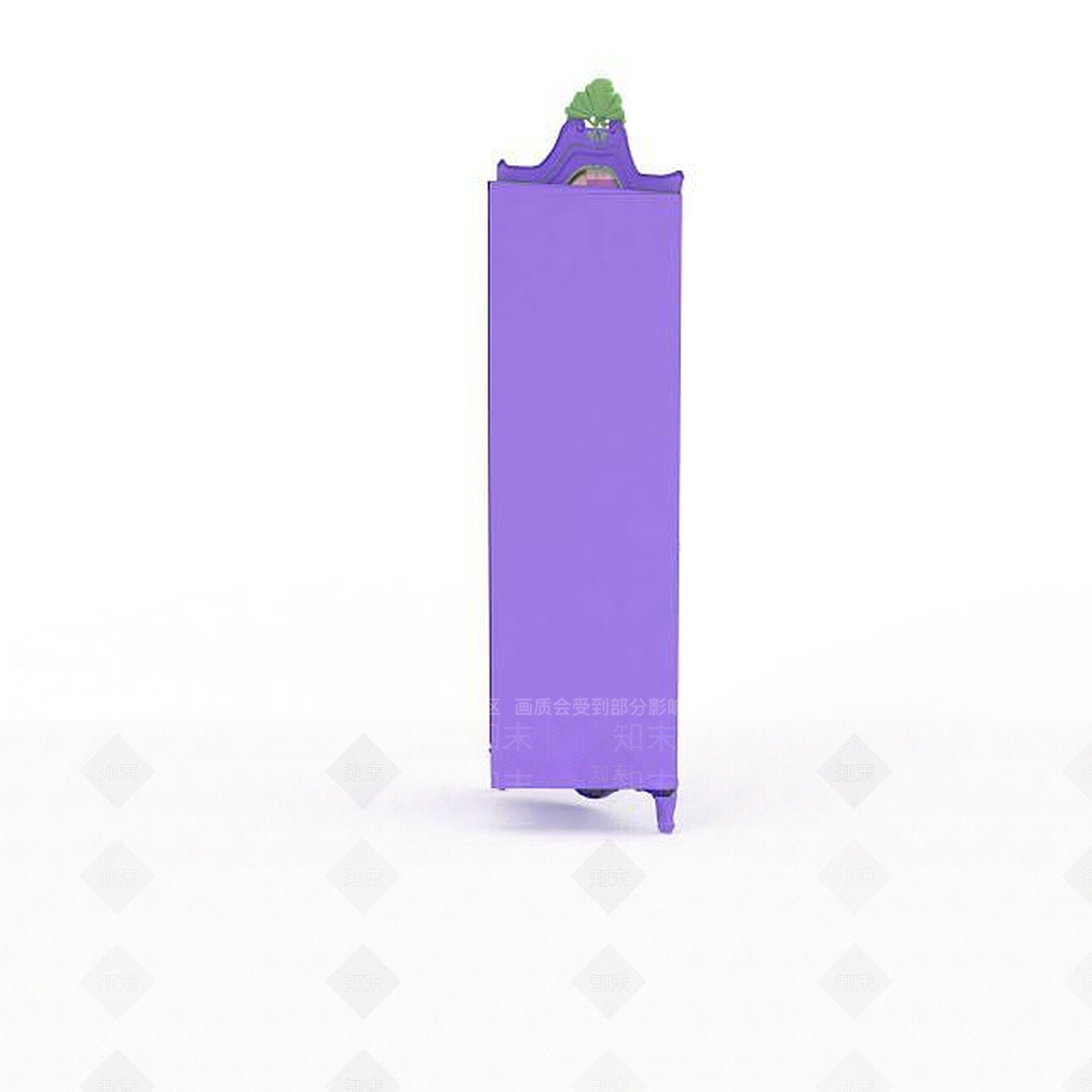 现代创意紫色壁橱3D模型下载【ID:1196899831】