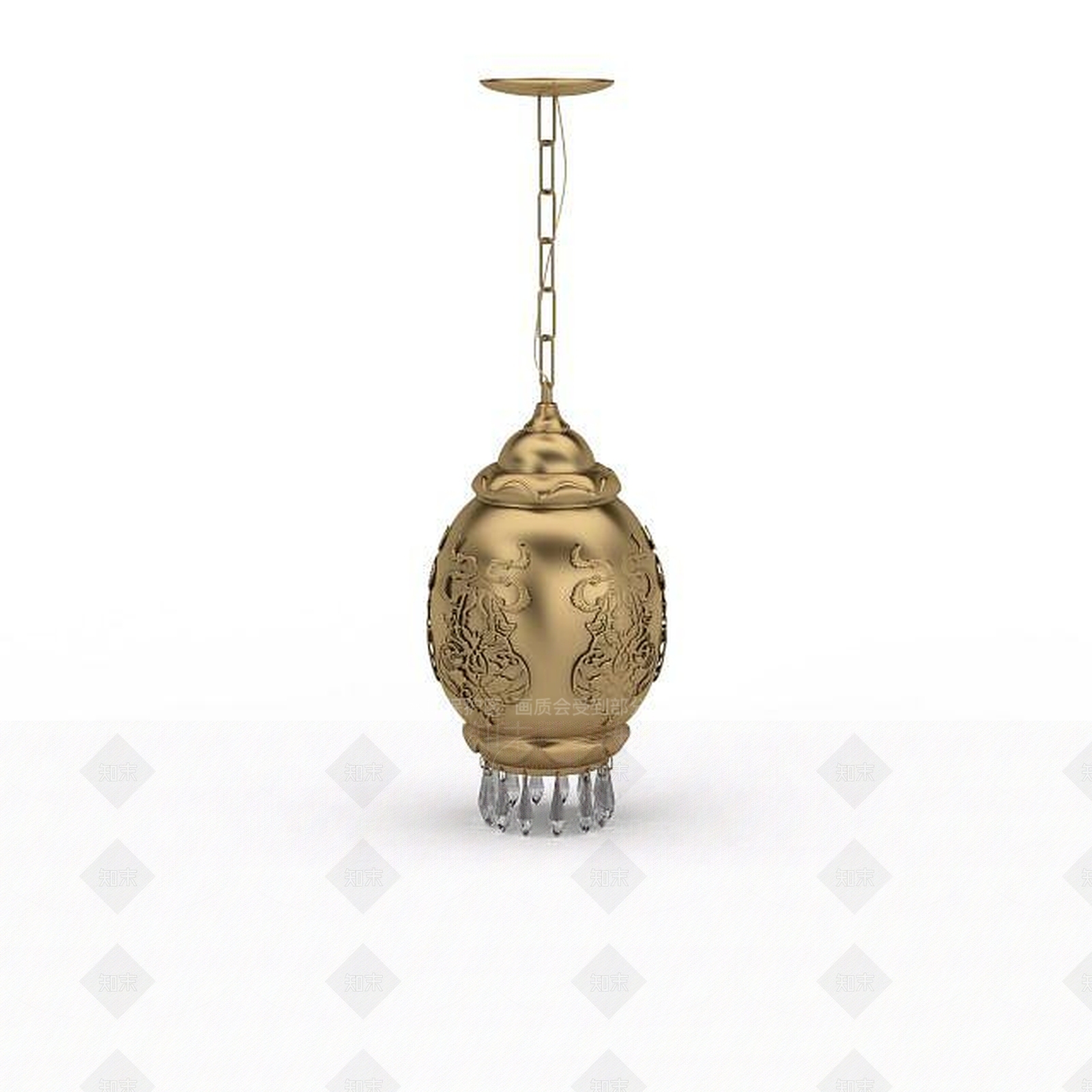 中式复古中式风铃3D模型下载【ID:1196900407】