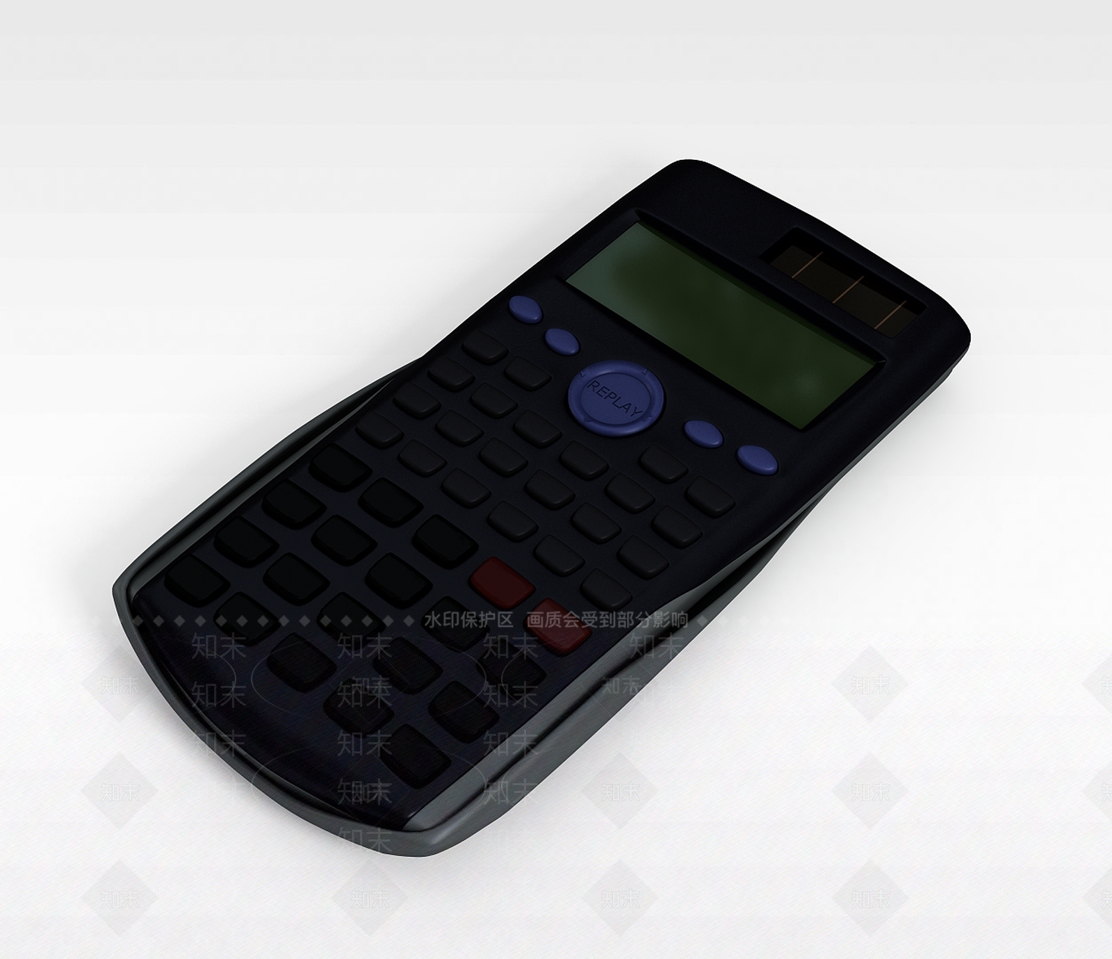 现代卡西欧计算器3D模型下载【ID:1196901335】