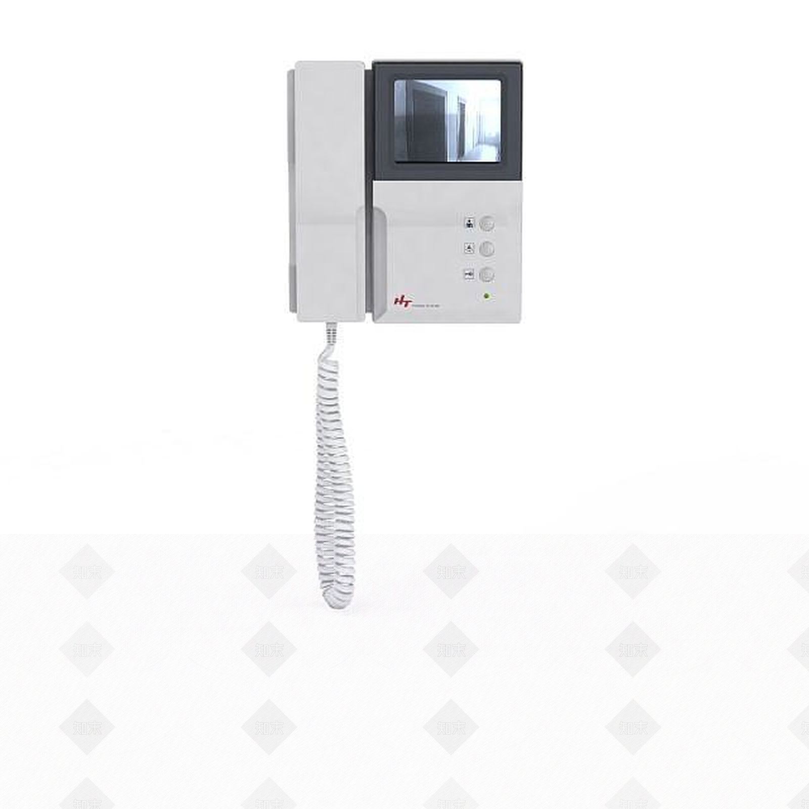 现代楼宇对讲系统3D模型下载【ID:1196901920】