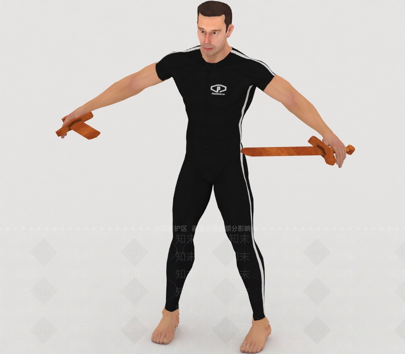 男人3D模型下载【ID:1196902217】