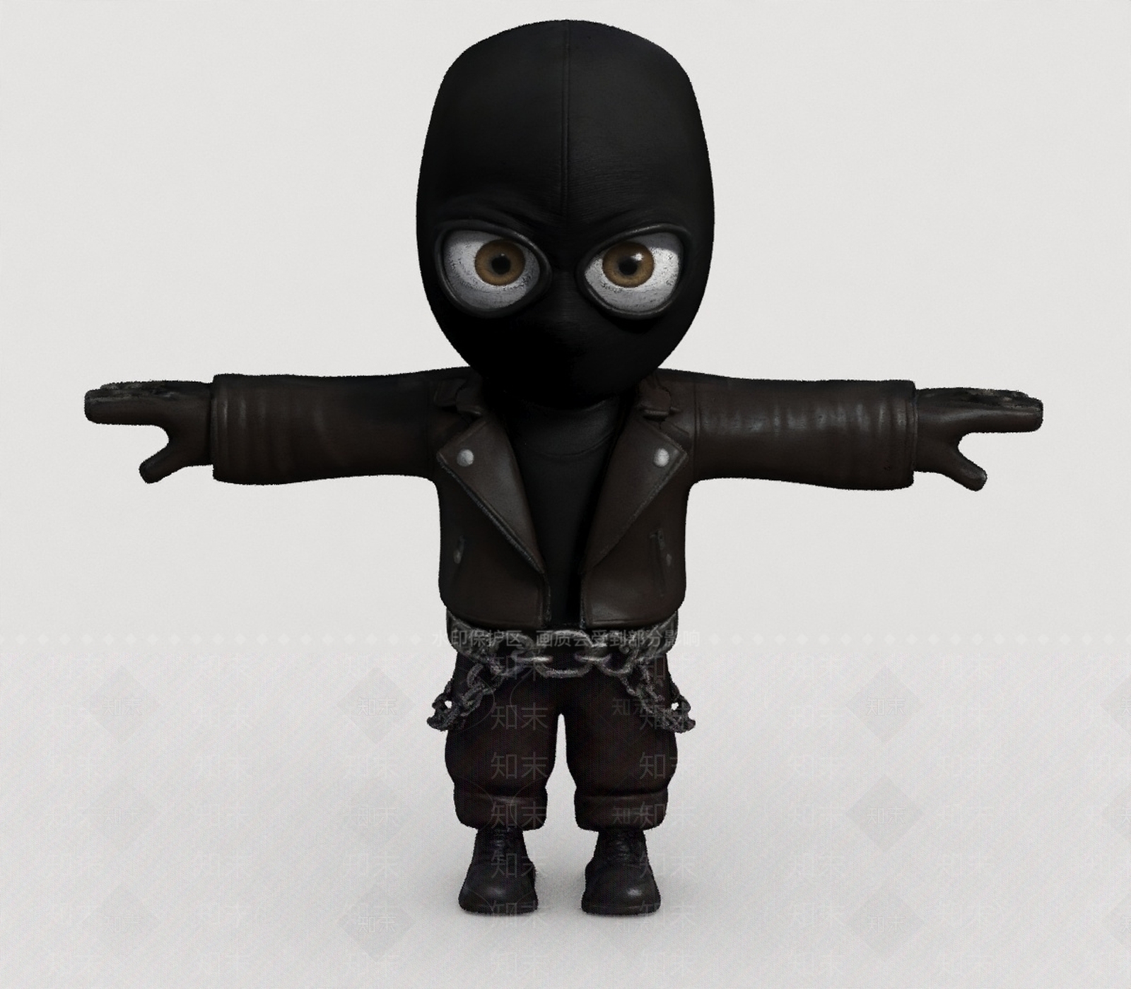 虚拟人物3D模型下载【ID:1196903725】