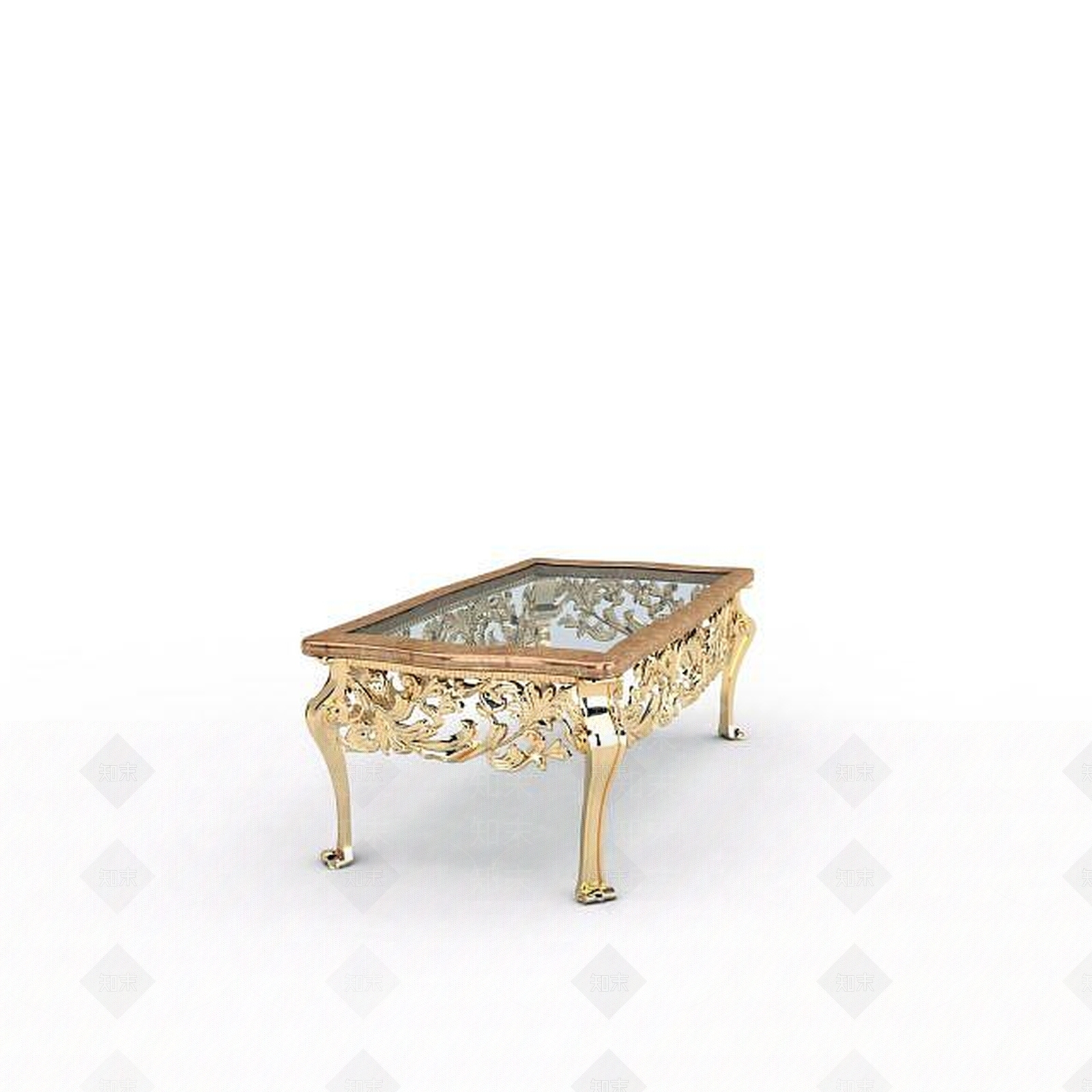 欧式古典桌子3D模型下载【ID:1196904392】