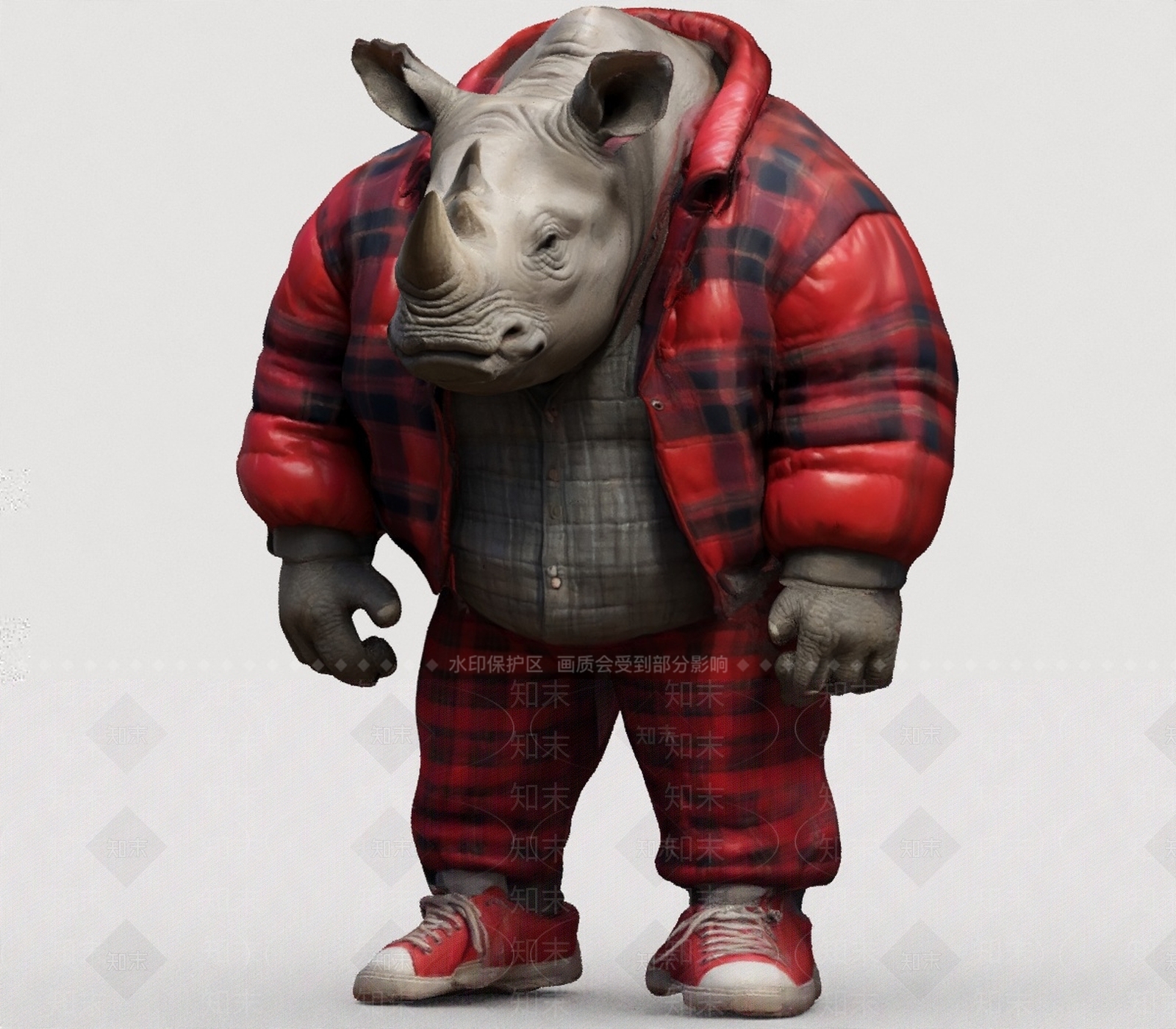 虚拟人物3D模型下载【ID:1196904420】