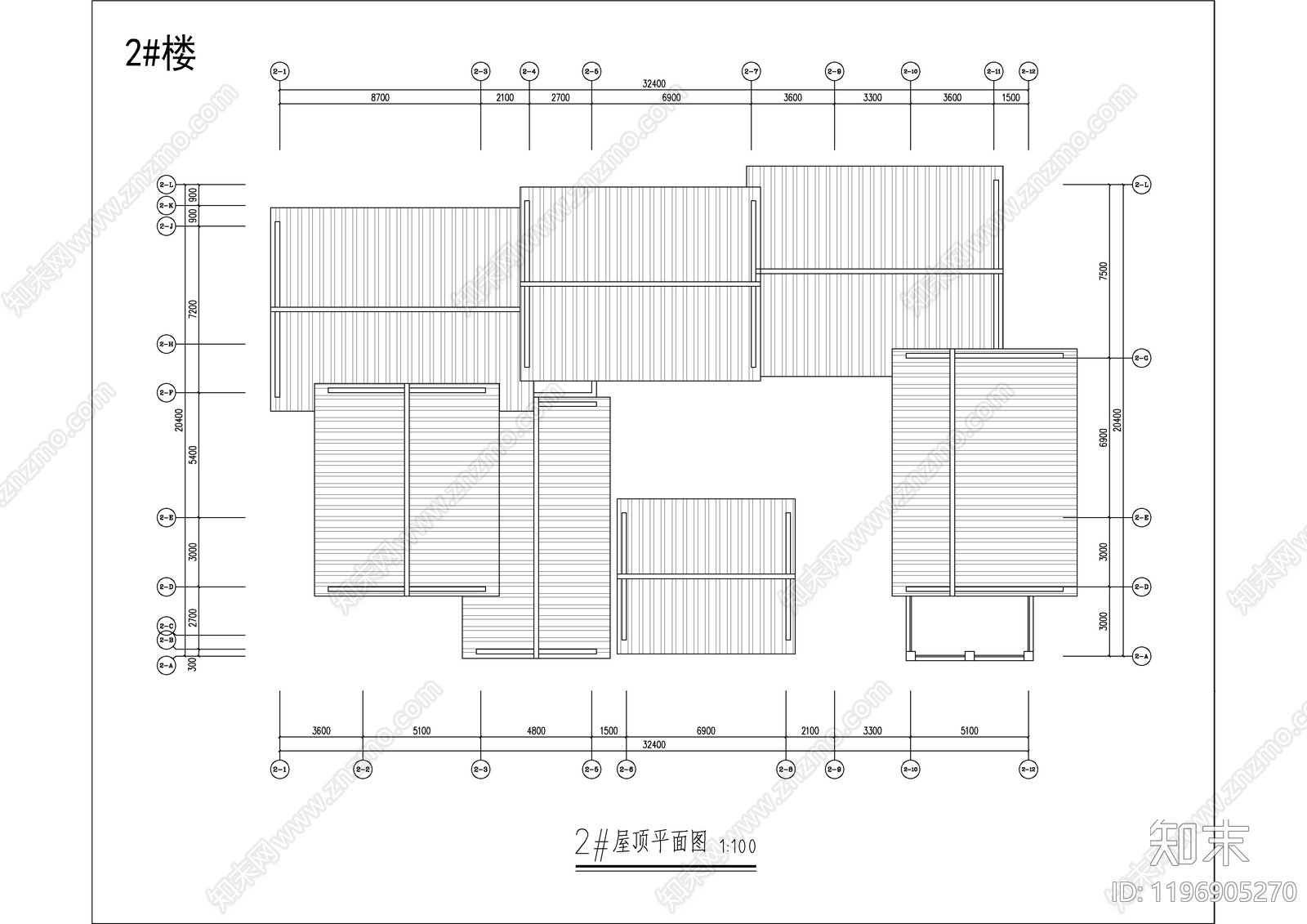 现代中式商业街cad施工图下载【ID:1196905270】