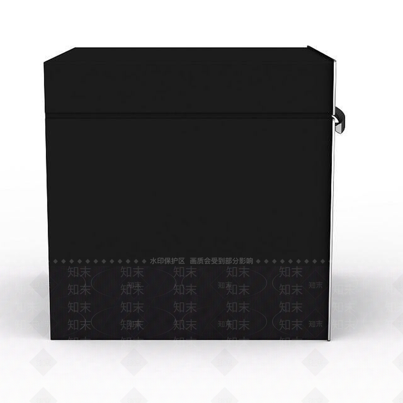 现代烤面包箱3D模型下载【ID:1196909405】