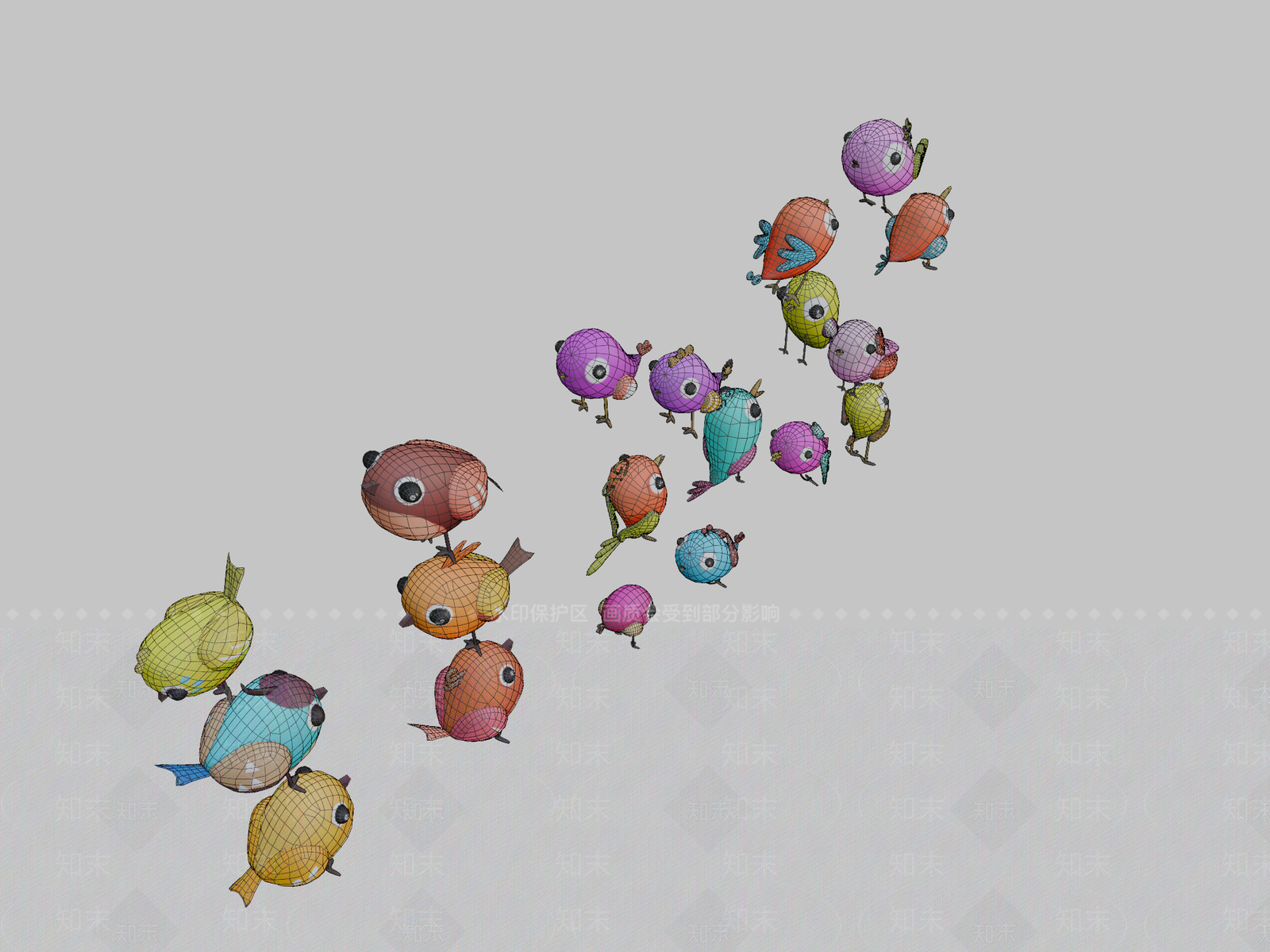 虚拟人物3D模型下载【ID:1196910976】