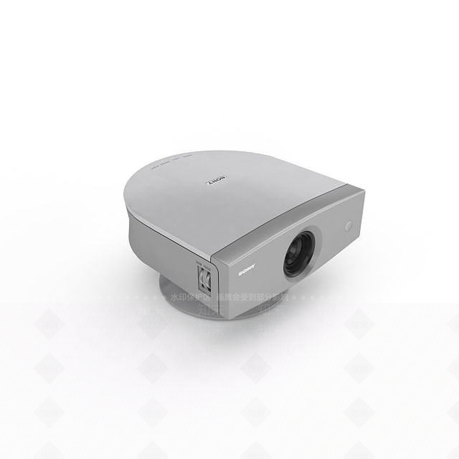 现代教学投影仪3D模型下载【ID:1196911039】