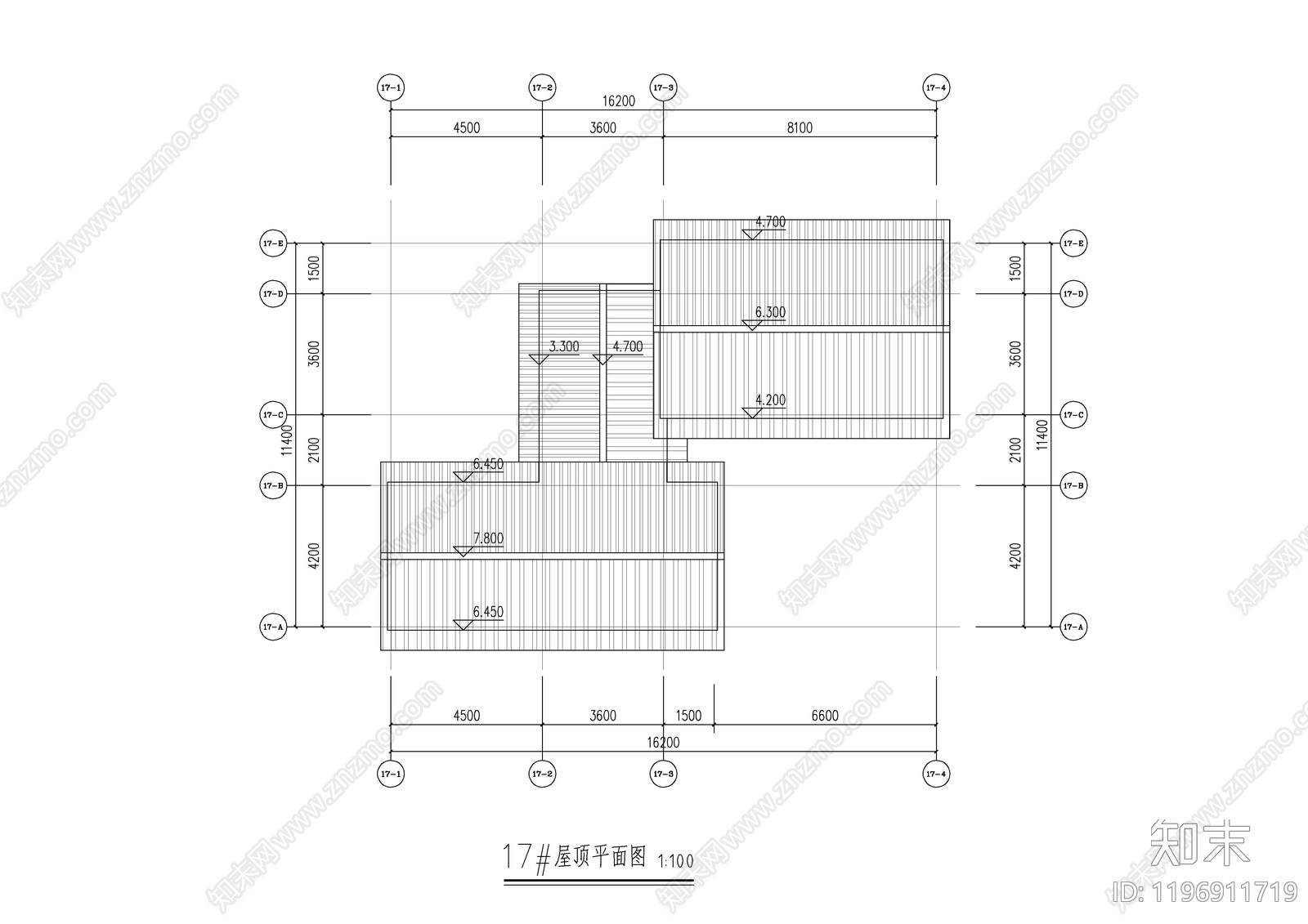 现代中式商业街cad施工图下载【ID:1196911719】