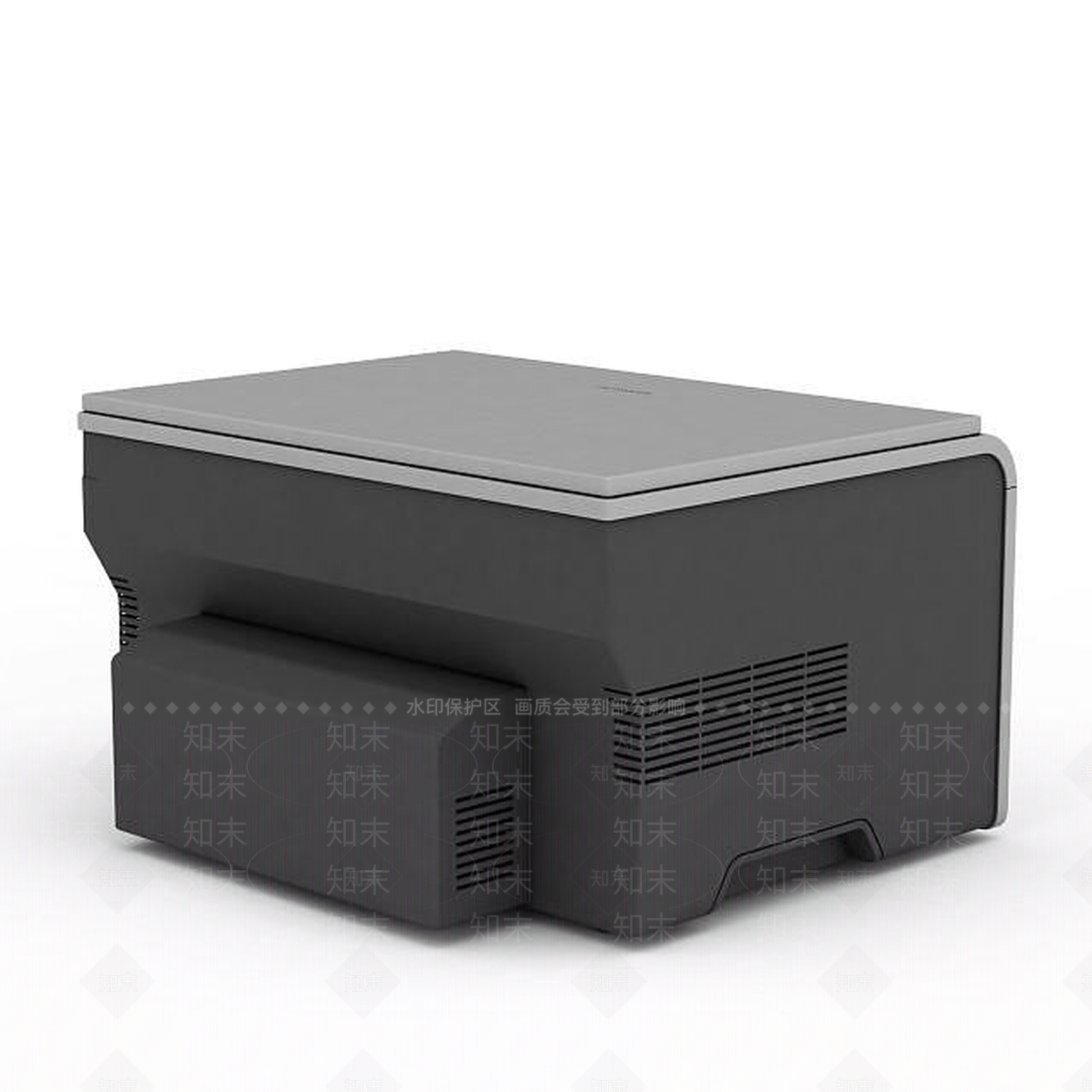 现代办公打印机3D模型下载【ID:1196911919】