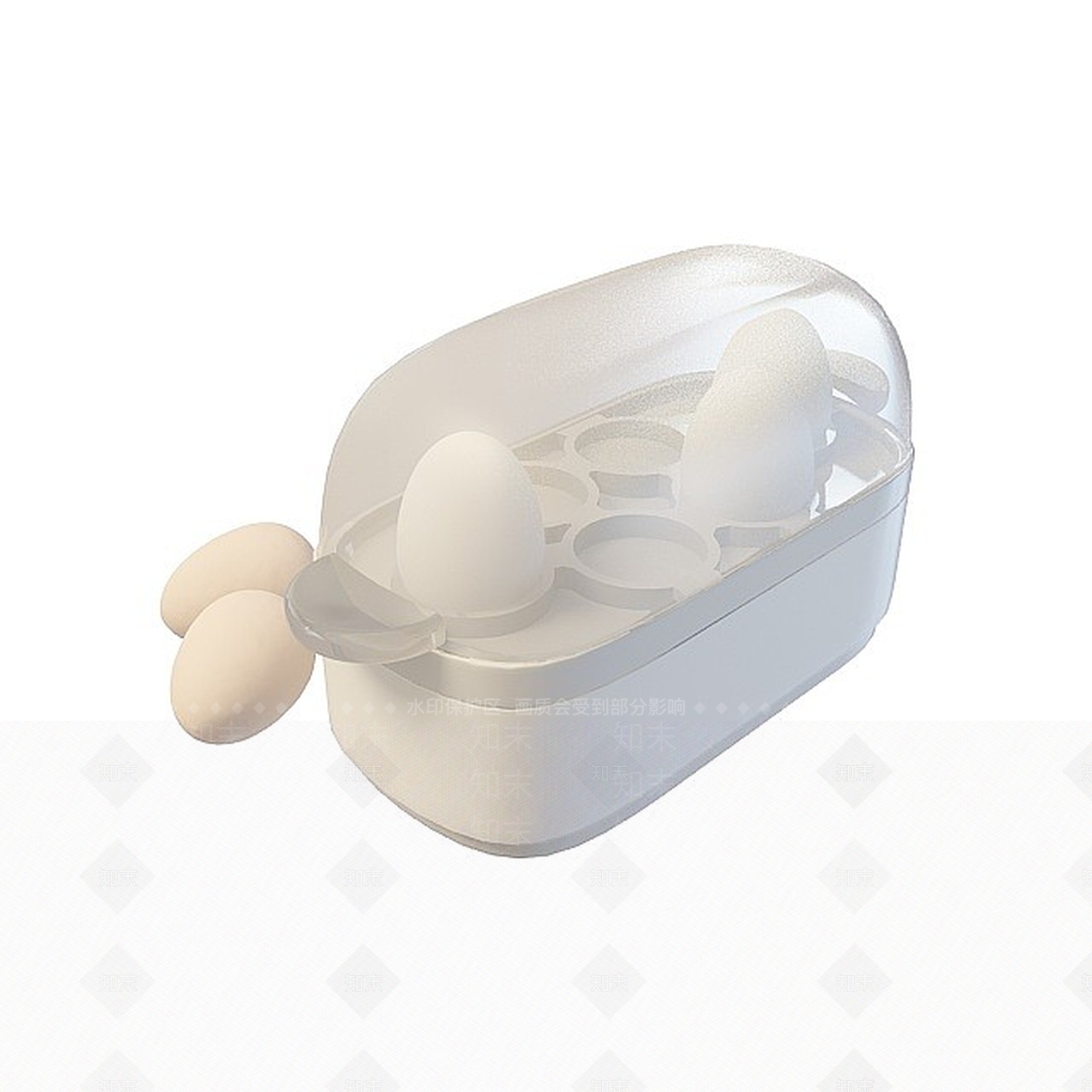 现代蒸蛋机3D模型下载【ID:1196912861】