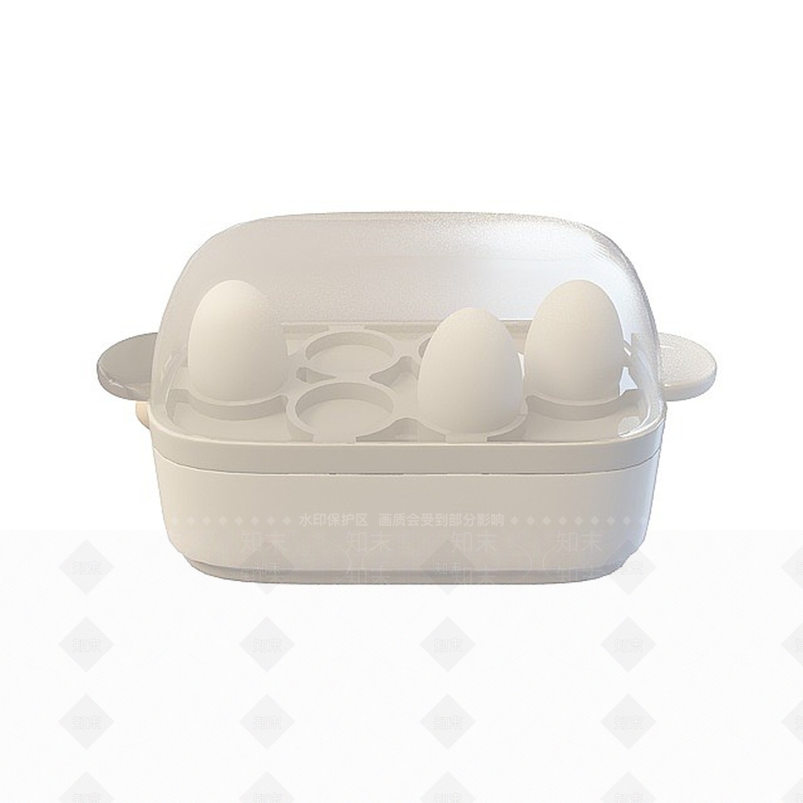 现代蒸蛋机3D模型下载【ID:1196912861】