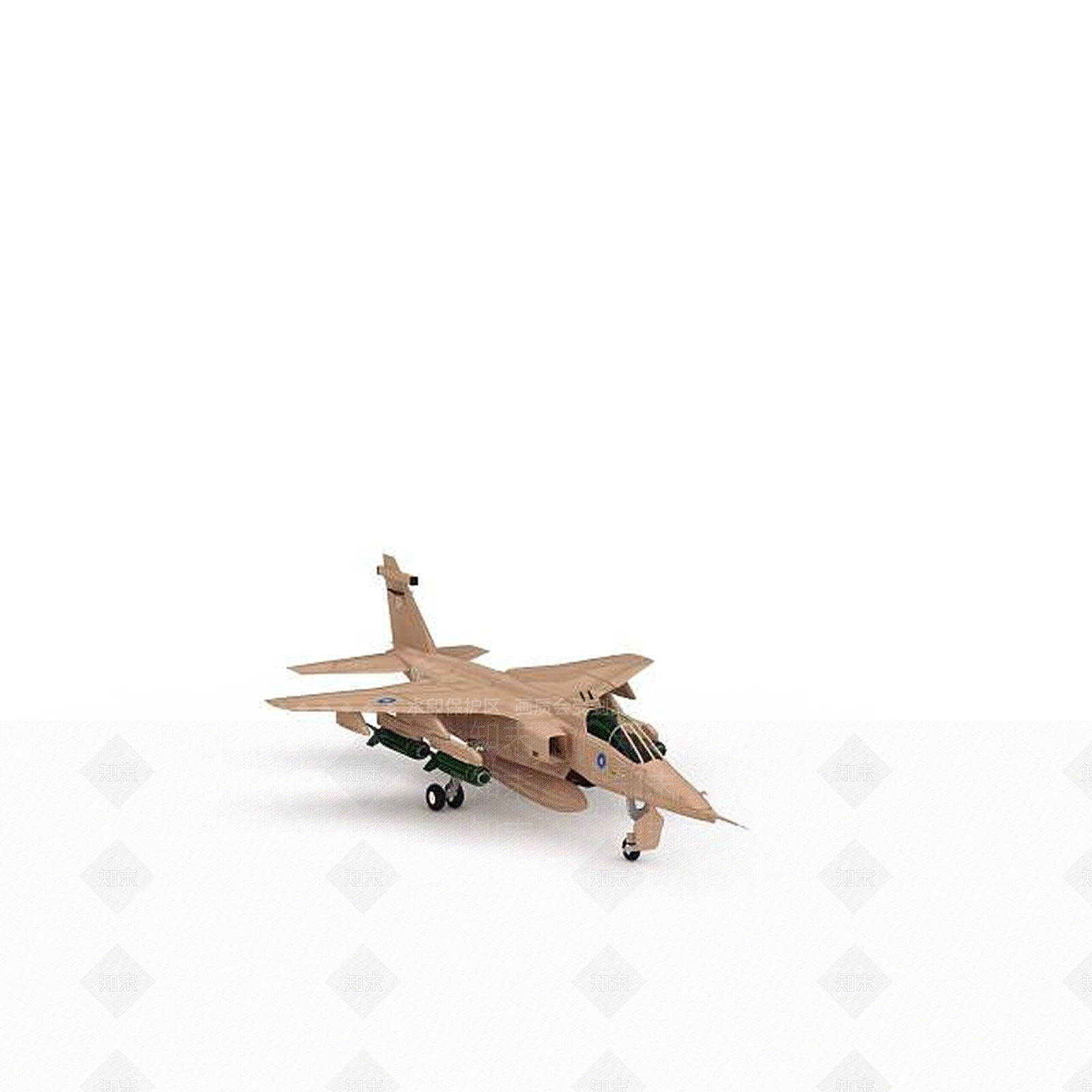 现代BAJAGUAR战斗机3D模型下载【ID:1196913451】