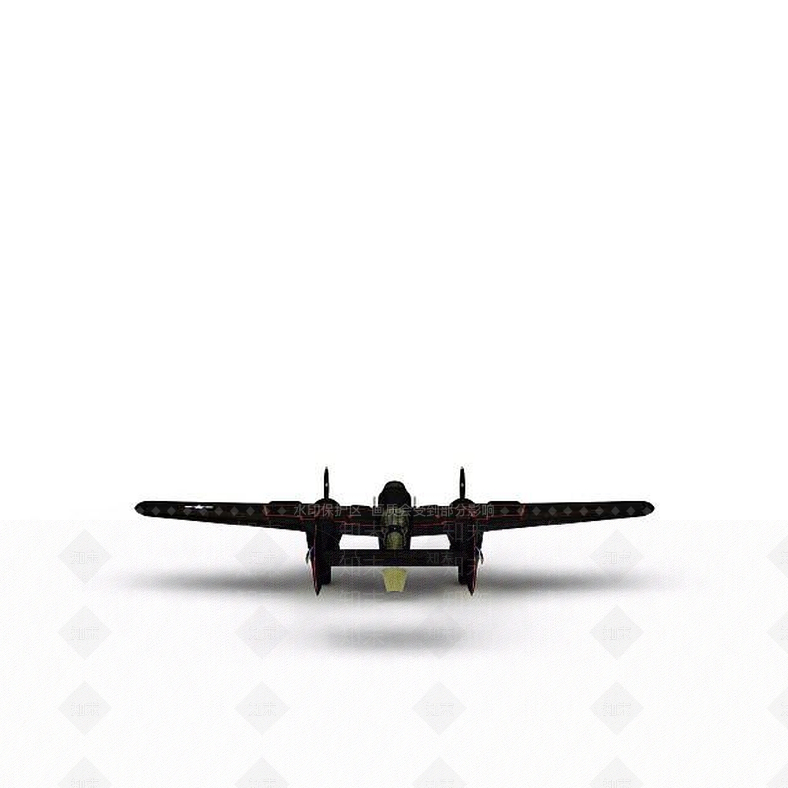 现代P61b战斗机3D模型下载【ID:1196913880】