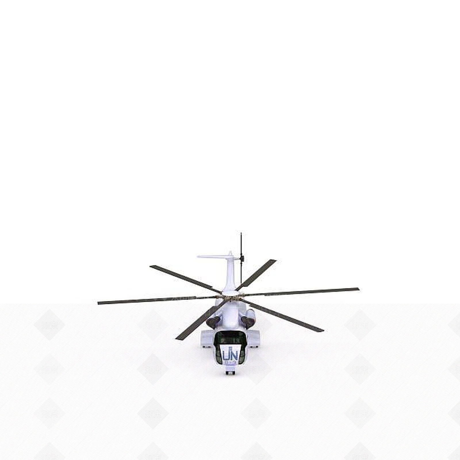 现代SIKORSKY武装直升机3D模型下载【ID:1196914007】