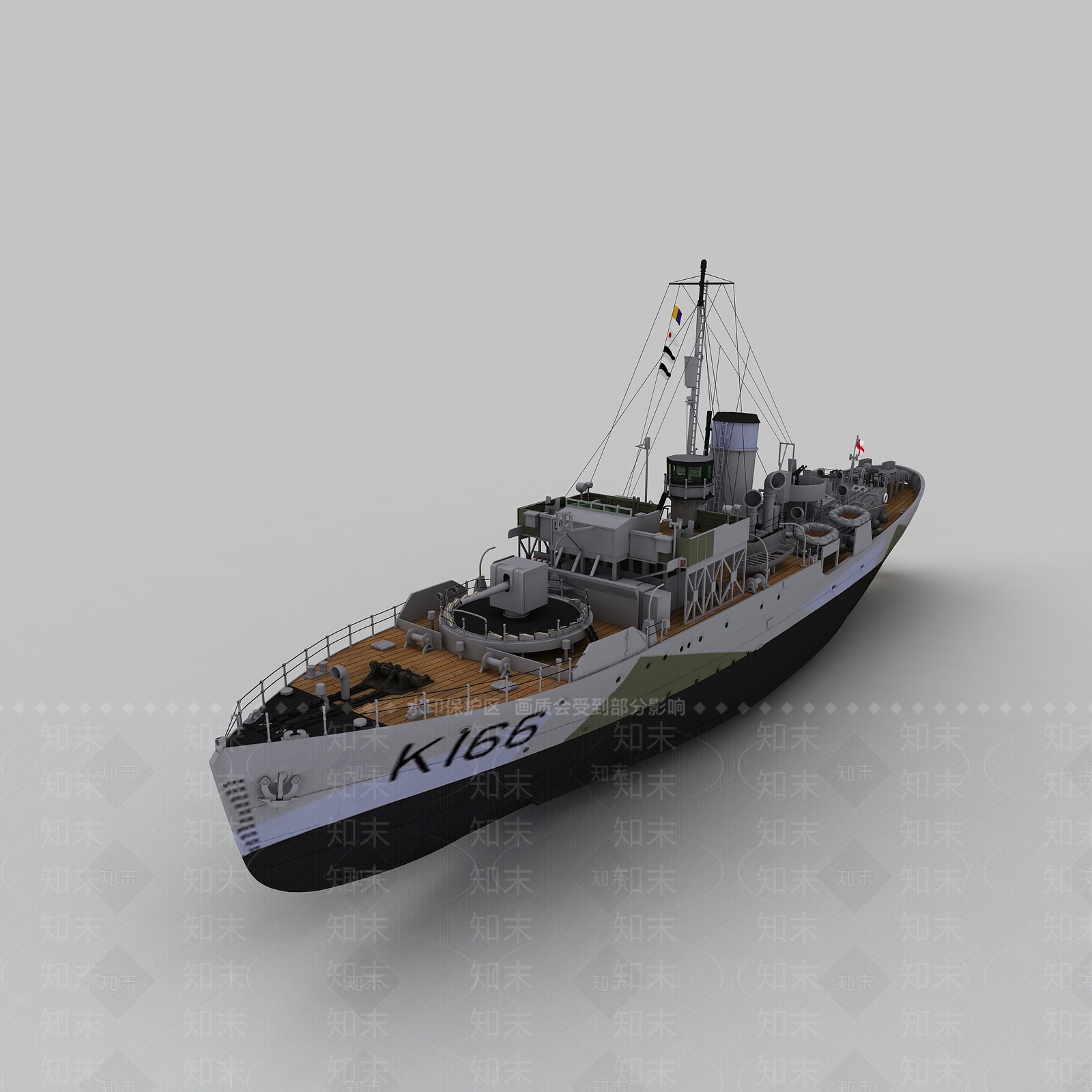 现代SBERRY军舰3D模型下载【ID:1196914406】
