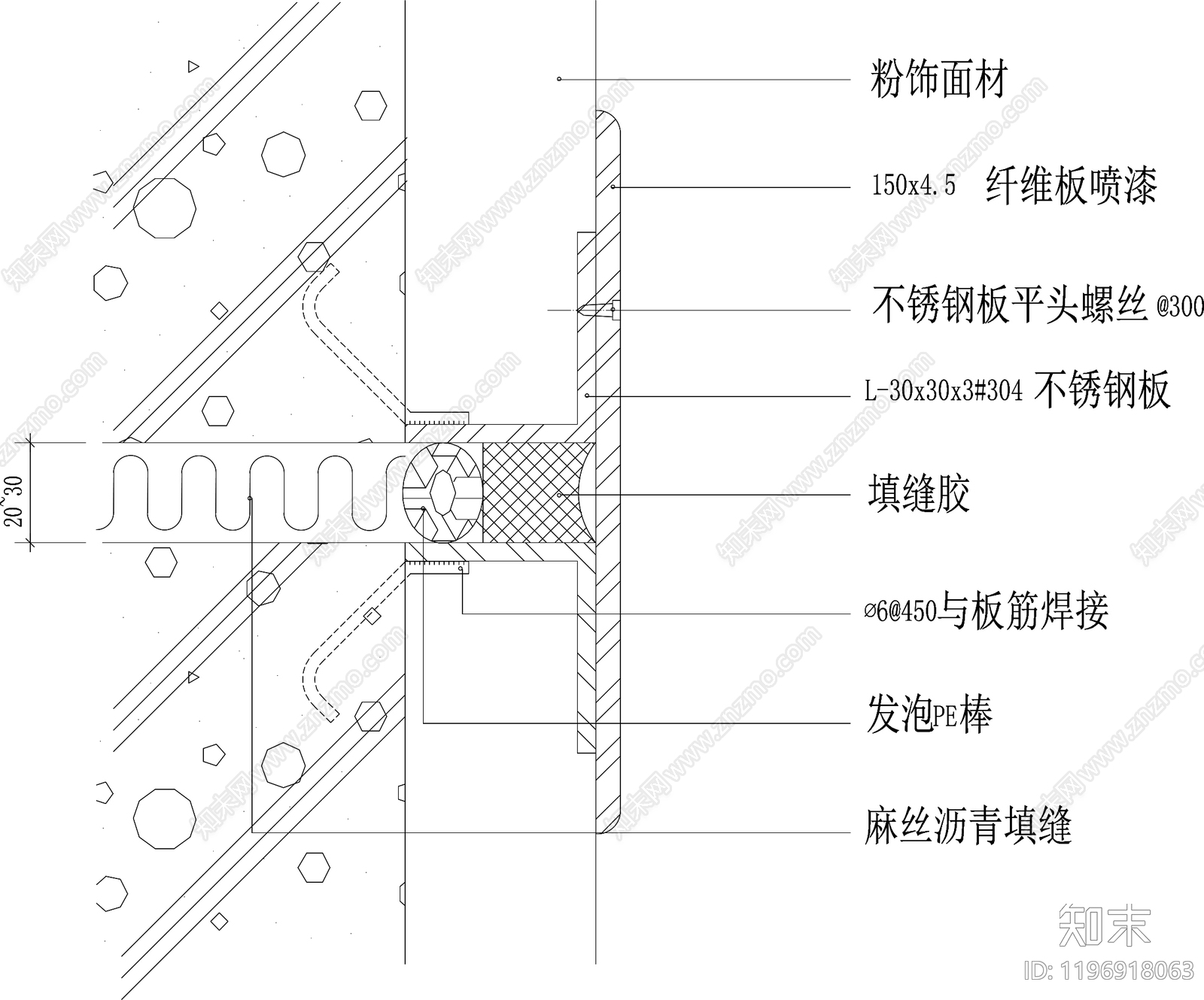 地面综合节点cad施工图下载【ID:1196918063】